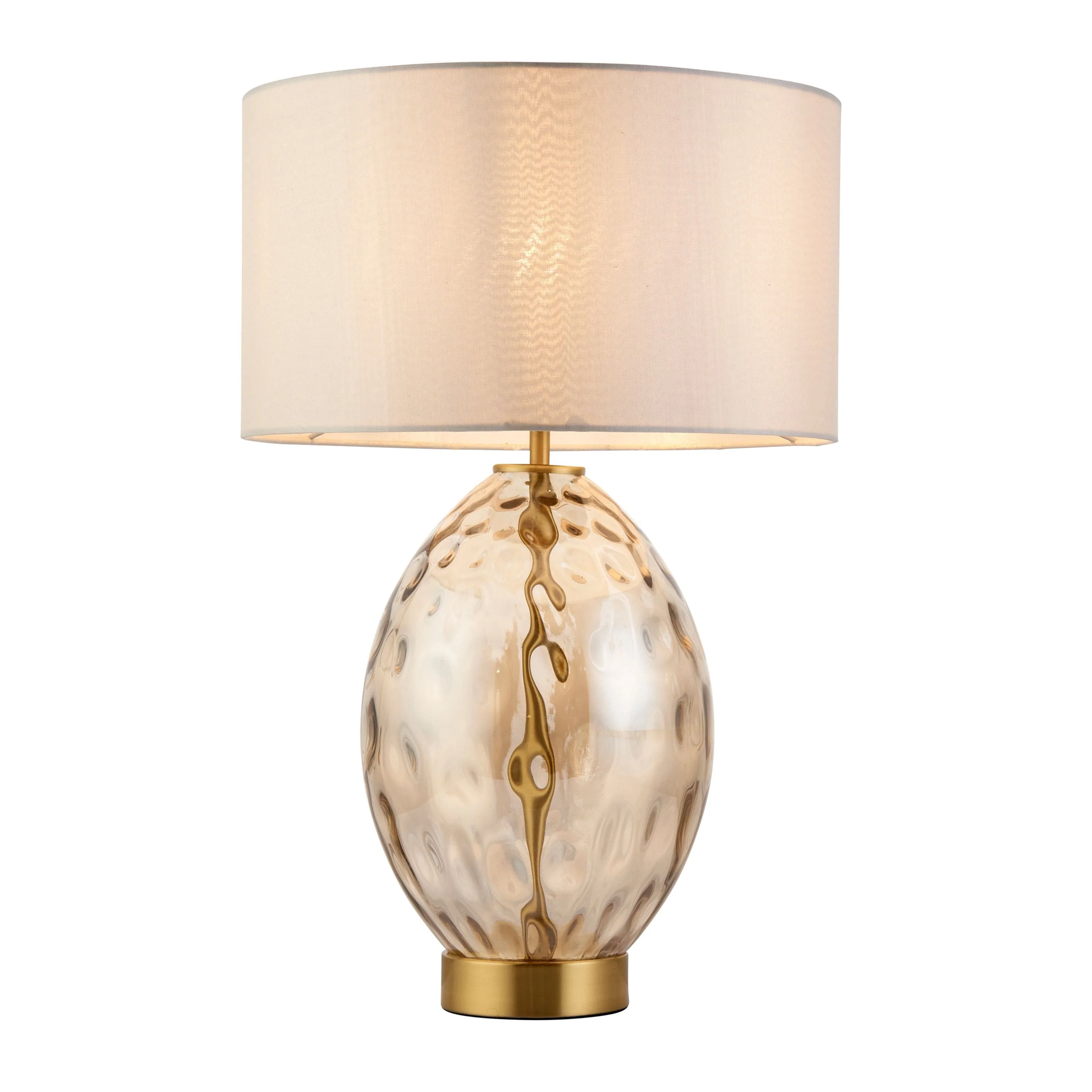 Erin Dimple Table Lamp Champagne - Image 2