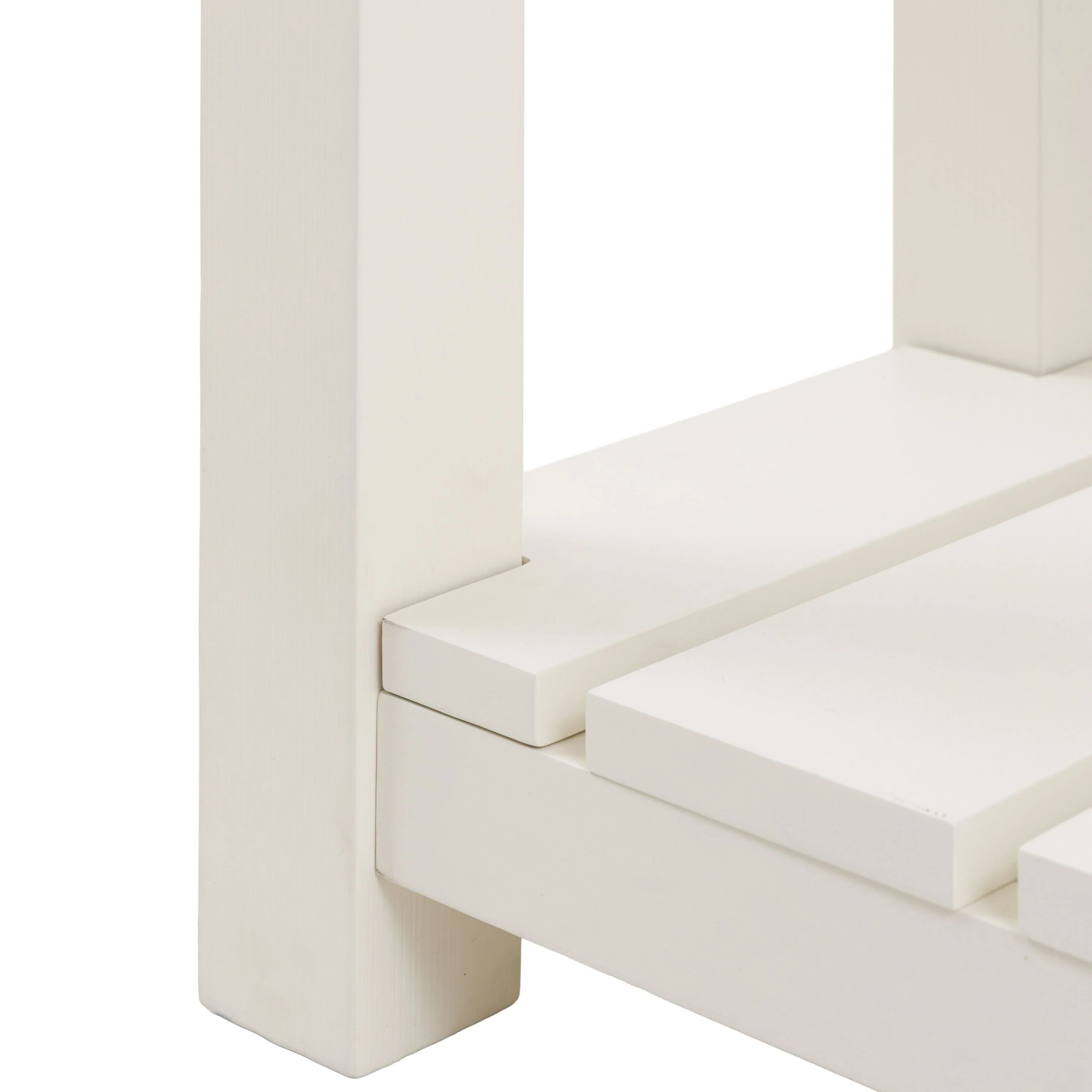 Eton 2 Drawer Console White - Image 6