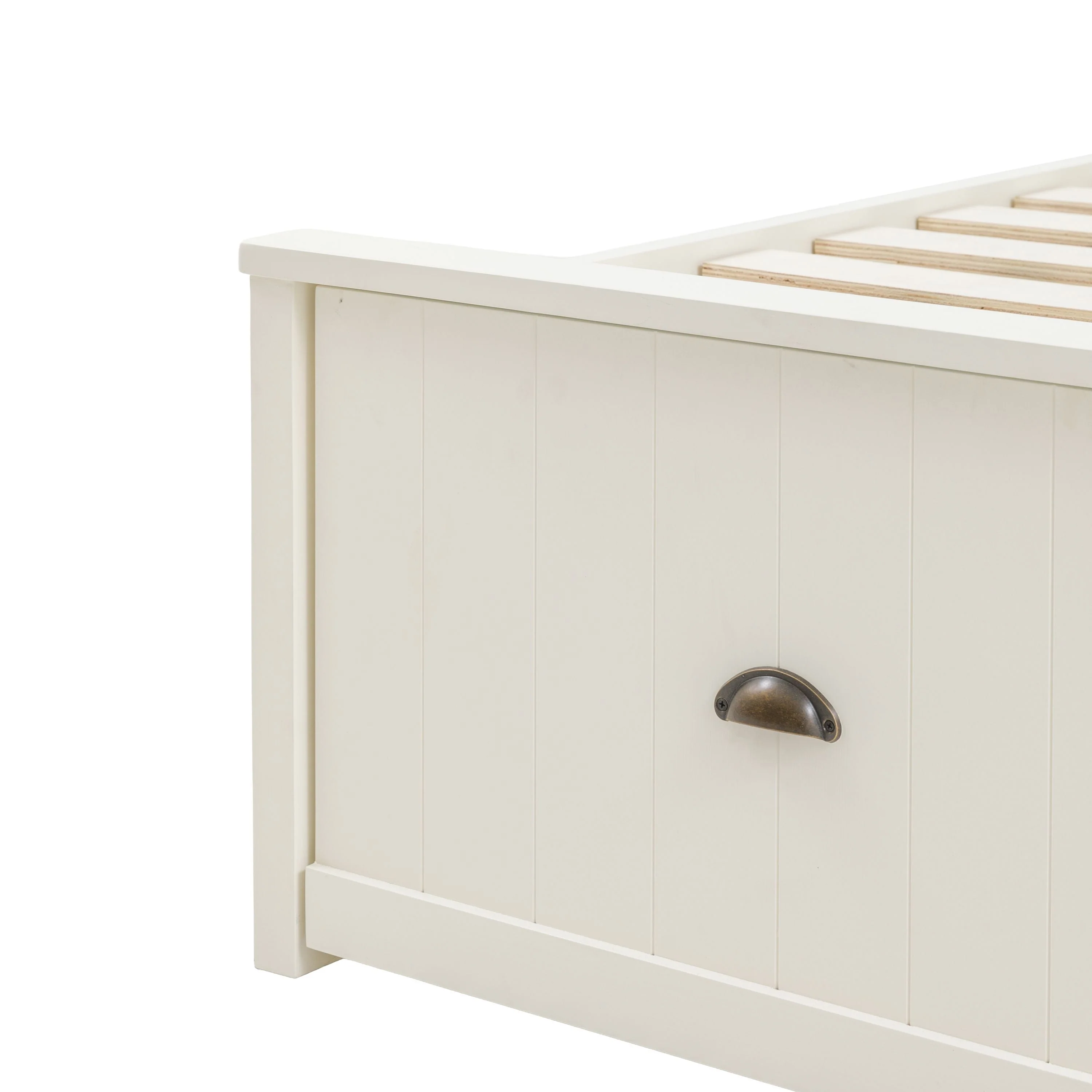 Eton 2 Drawer Storage Bed Superking White - Image 4