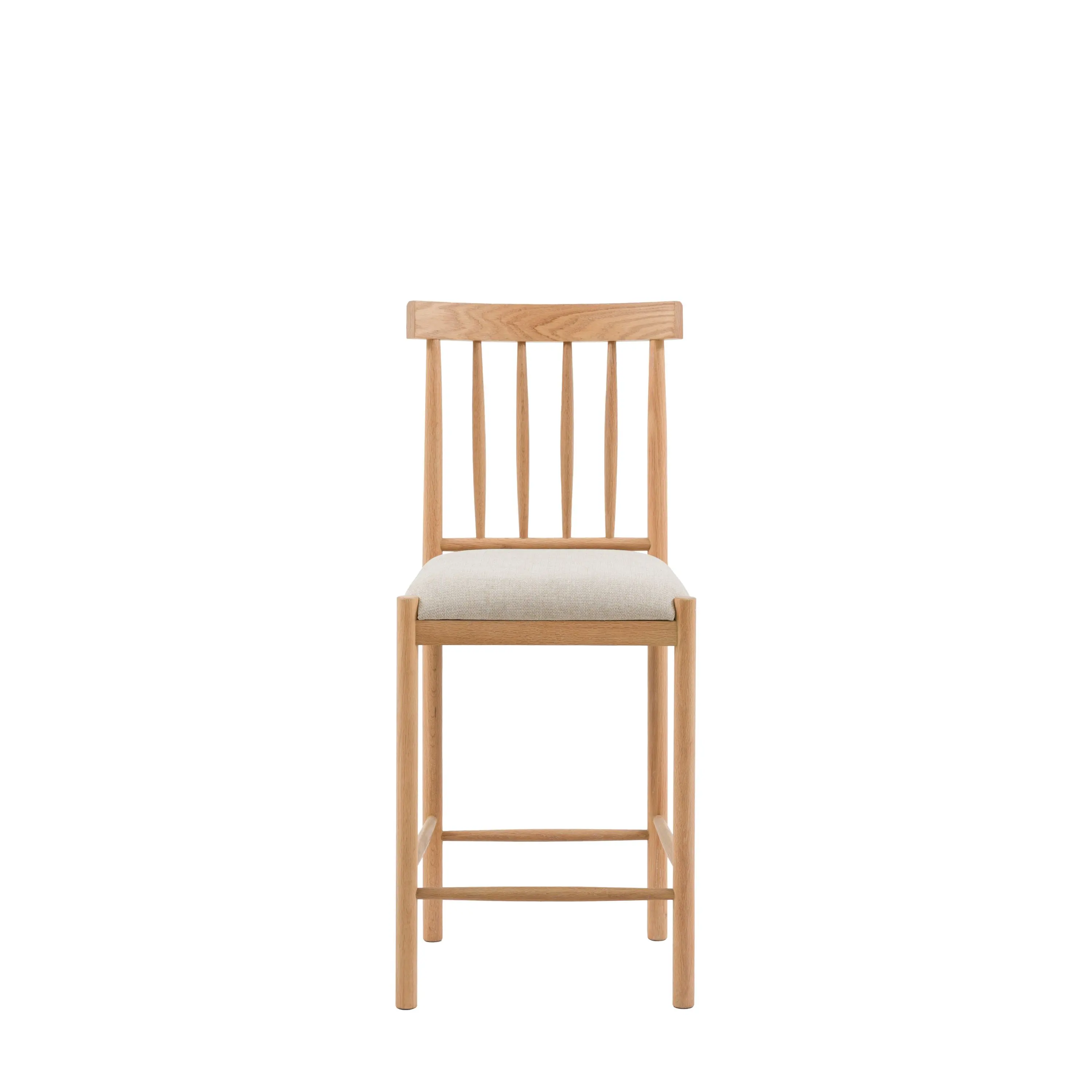 Eton Upholstered Bar Stool Natural 2pk
