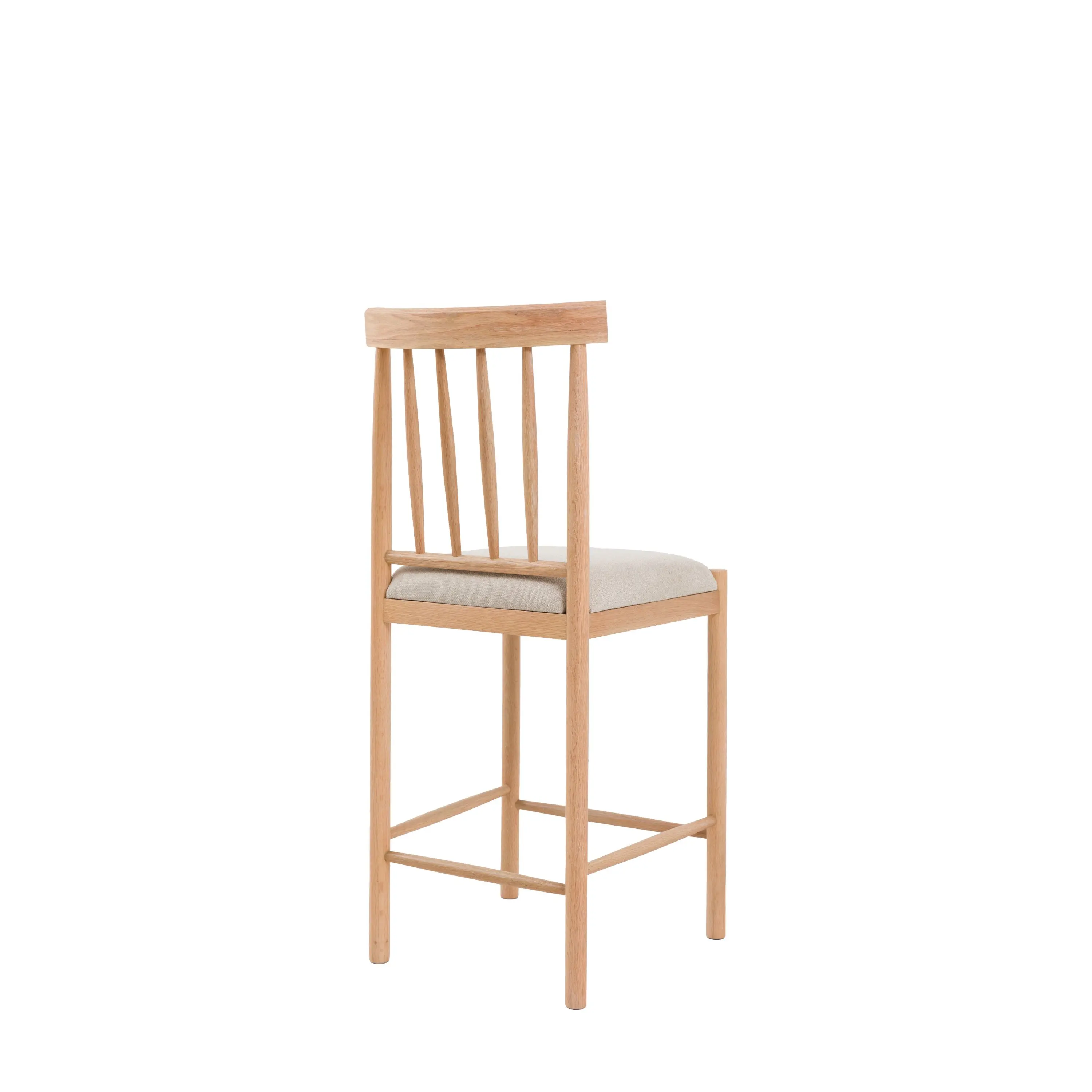 Eton Upholstered Bar Stool Natural 2pk - Image 5