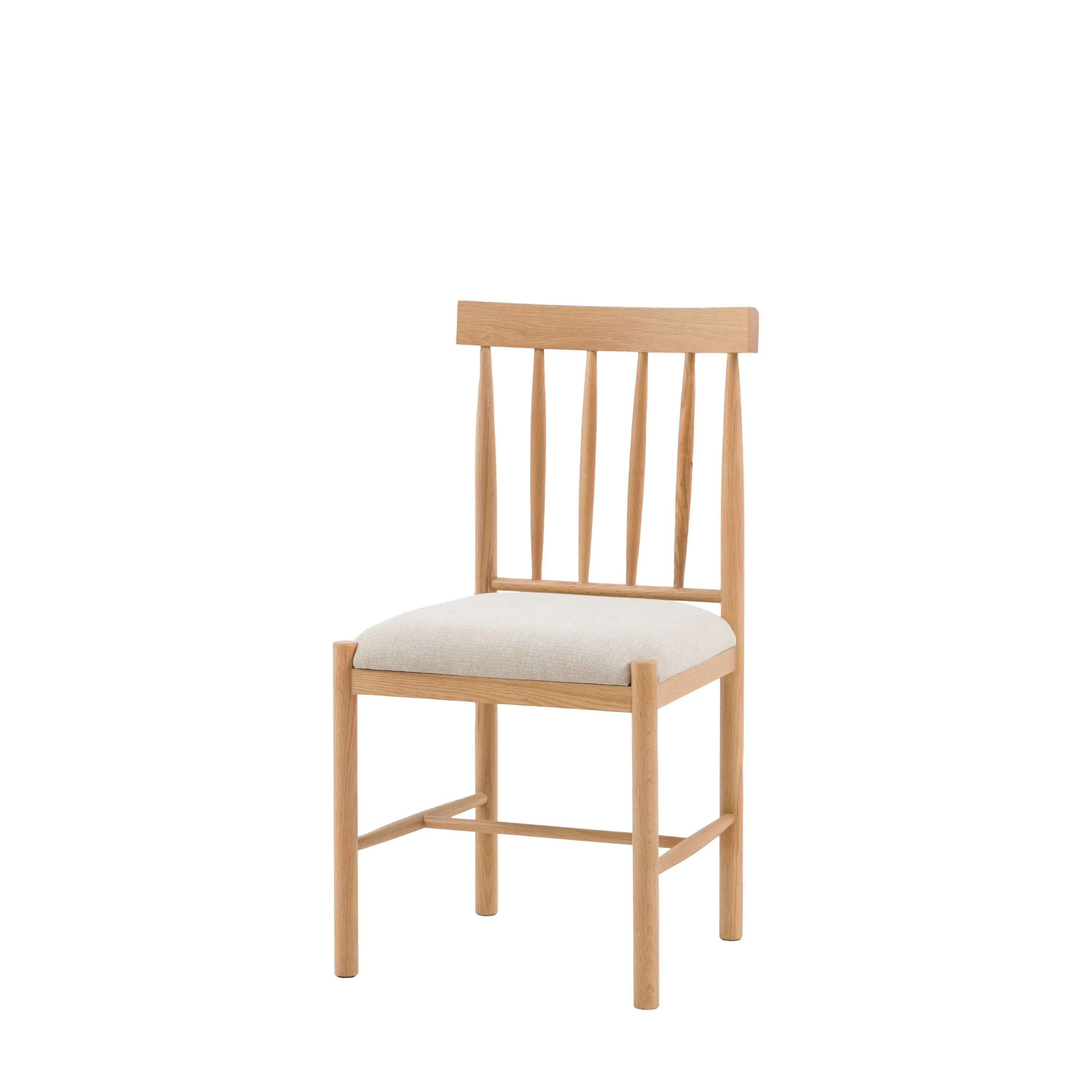 Eton Upholstered Dining Chair Natural 2pk - Image 2