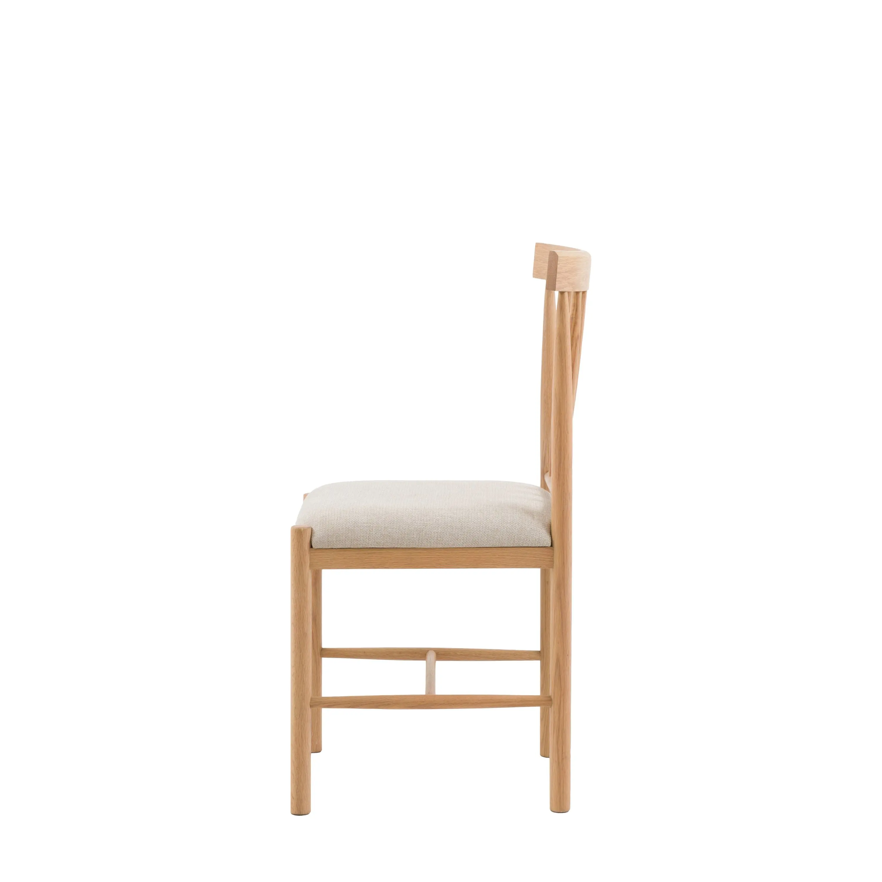 Eton Upholstered Dining Chair Natural 2pk - Image 3