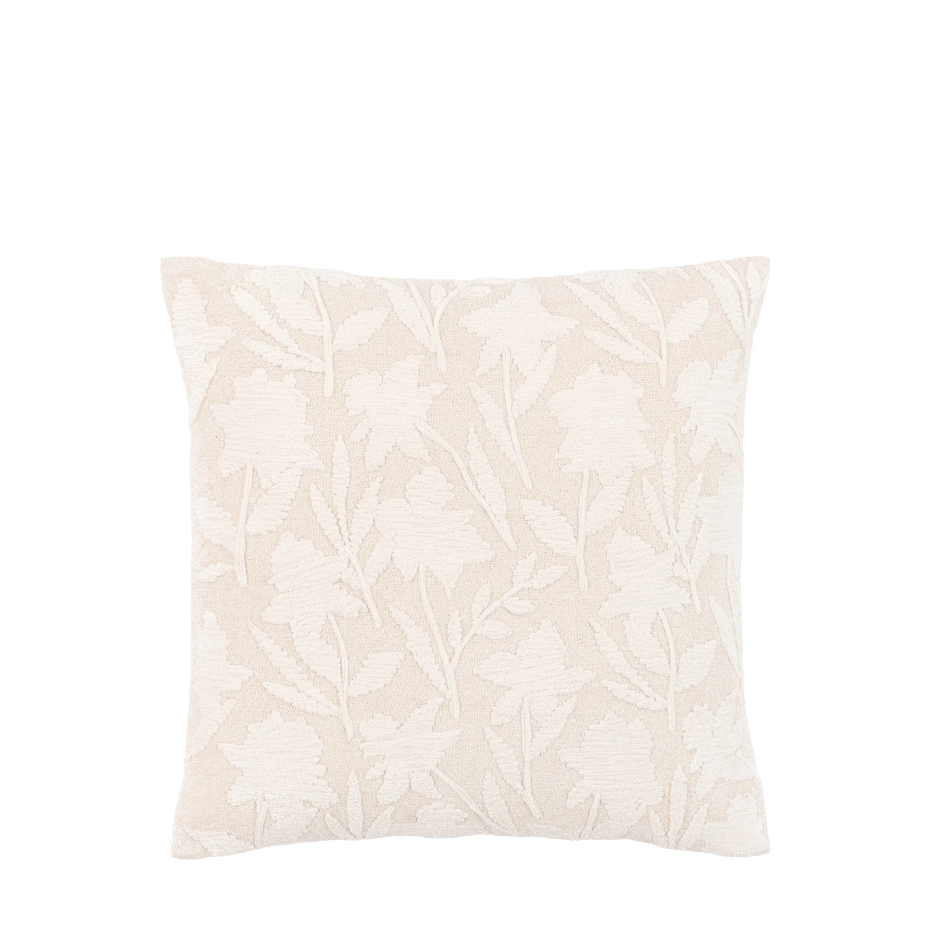 Ewen Floral Cushion Taupe - Image 2