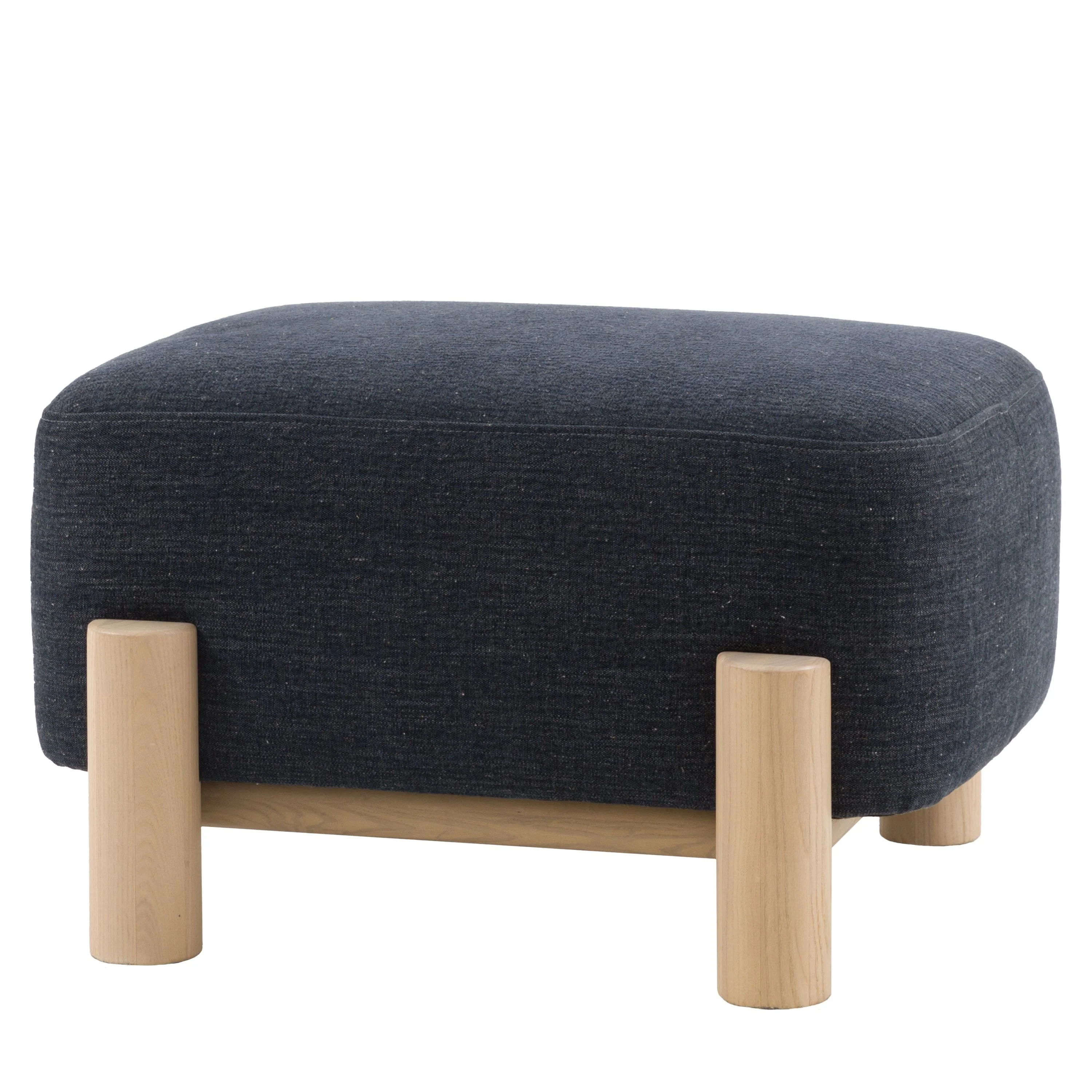 Husby Footstool Willow Pacific - Image 2