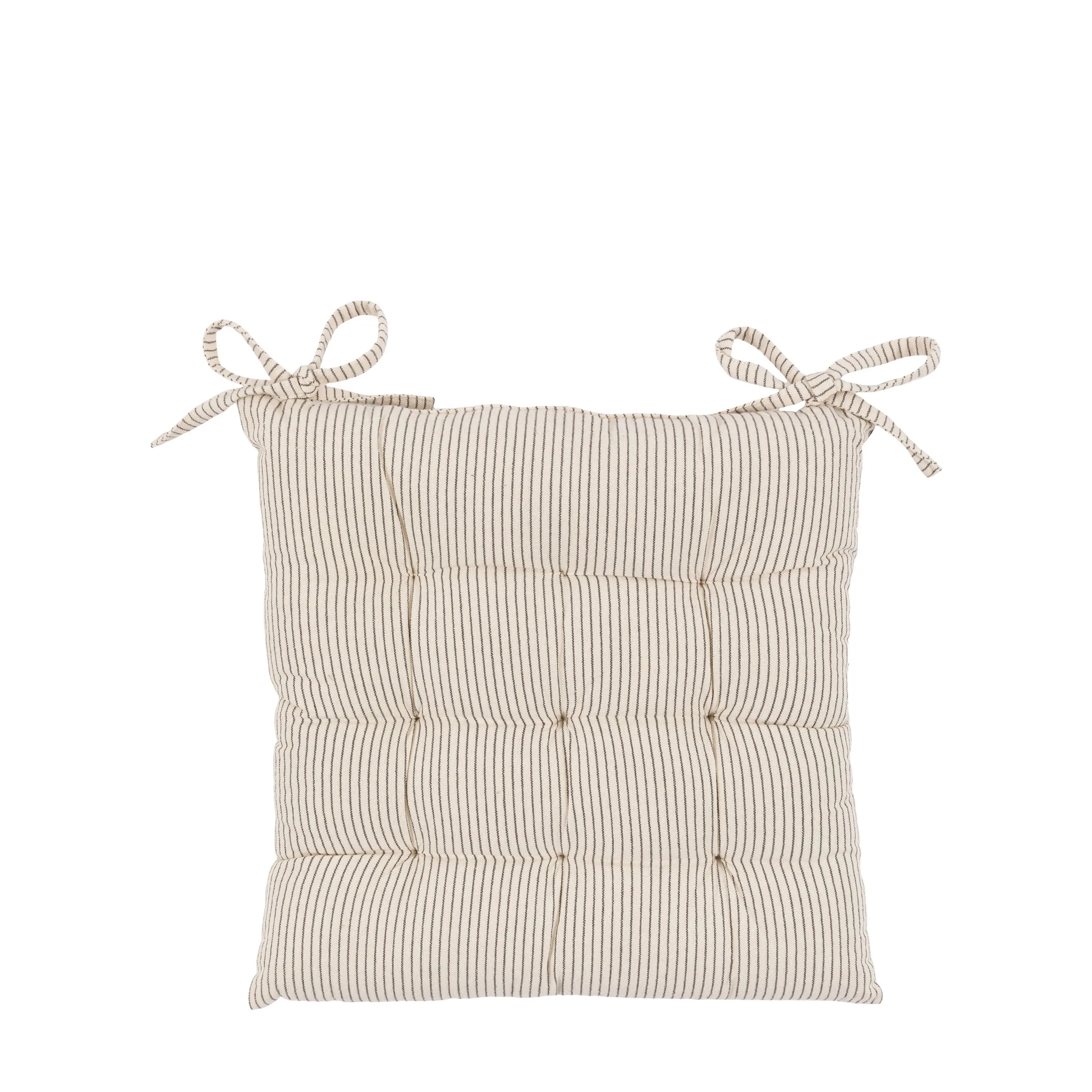 Fairford Woven Stripe Seatpad Cream