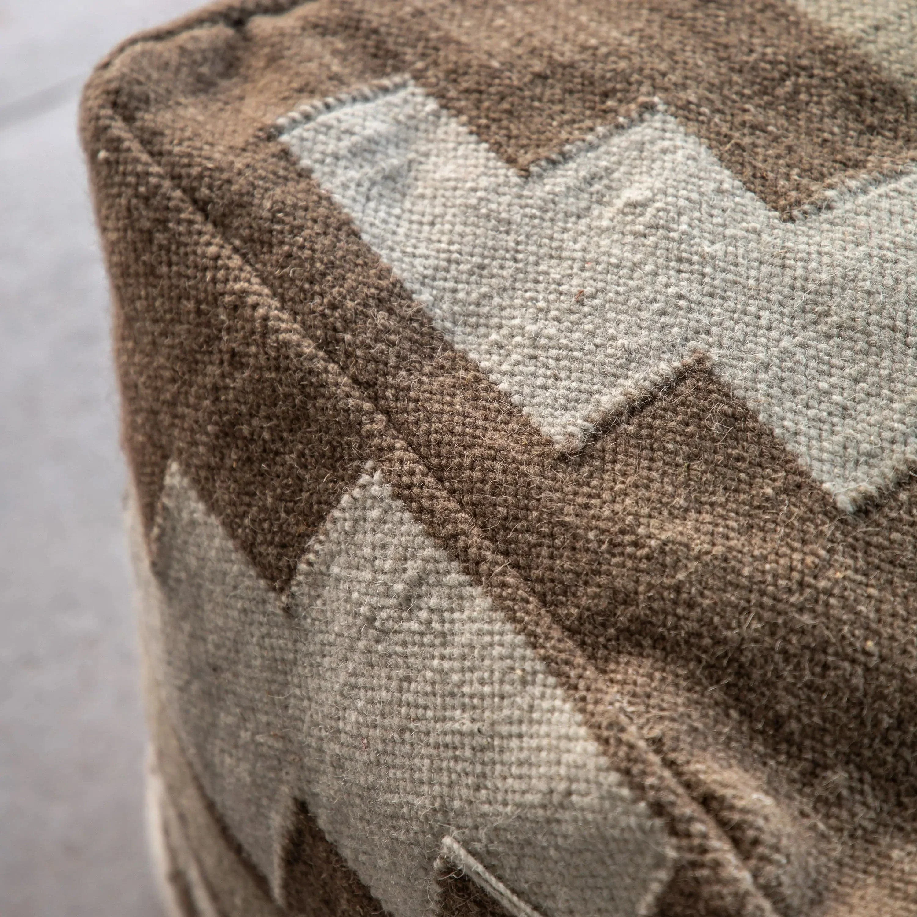 Falun Tonal Pouffe Biscuit - Image 2