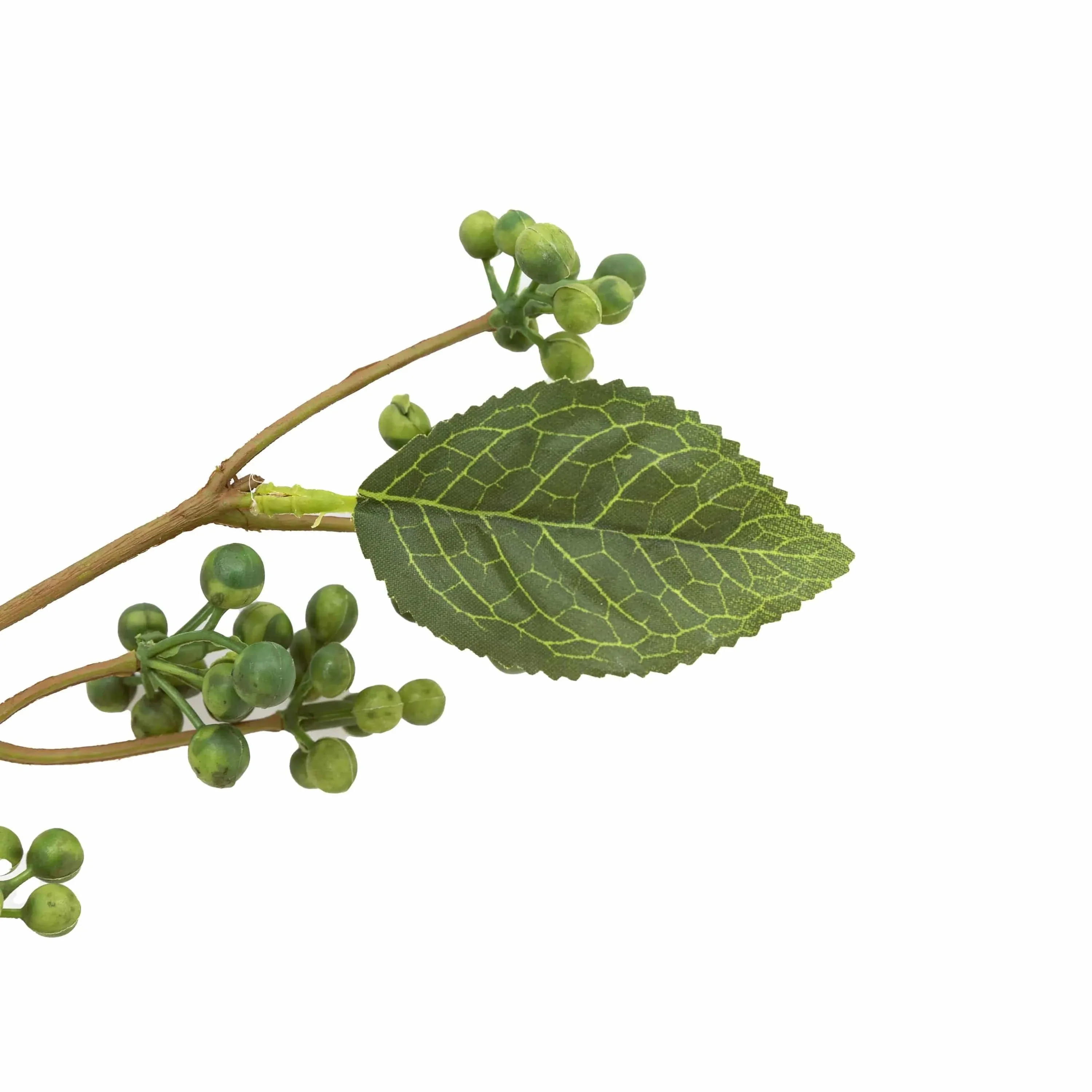 Faux Stem Berry Foliage Green 12pk - Image 5