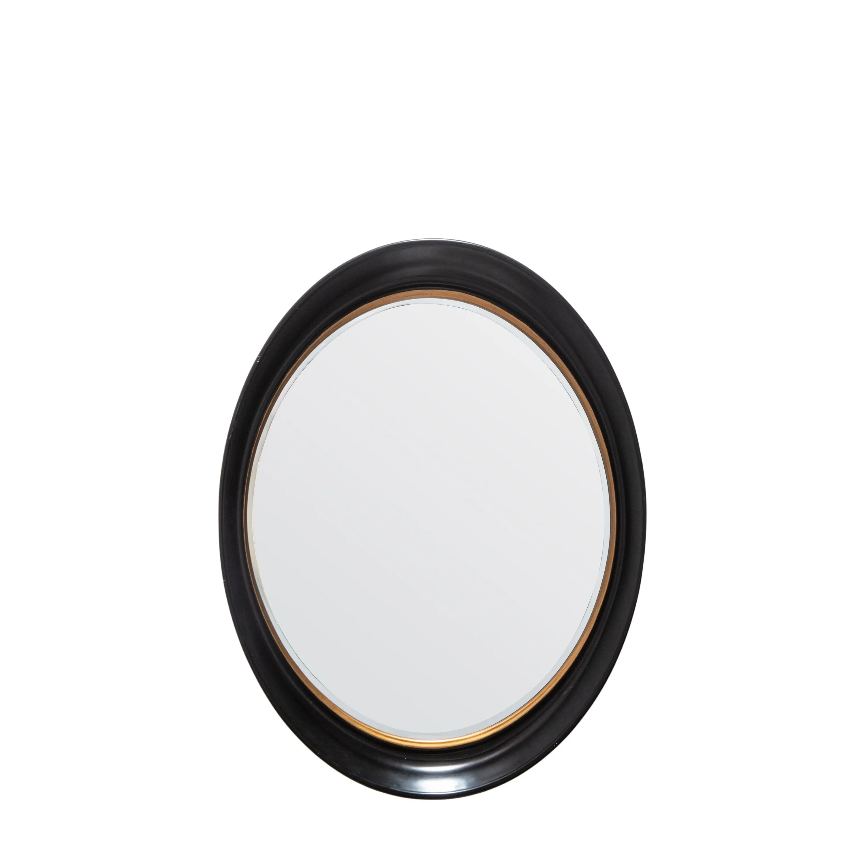 Fiddock Mirror Black and Gold