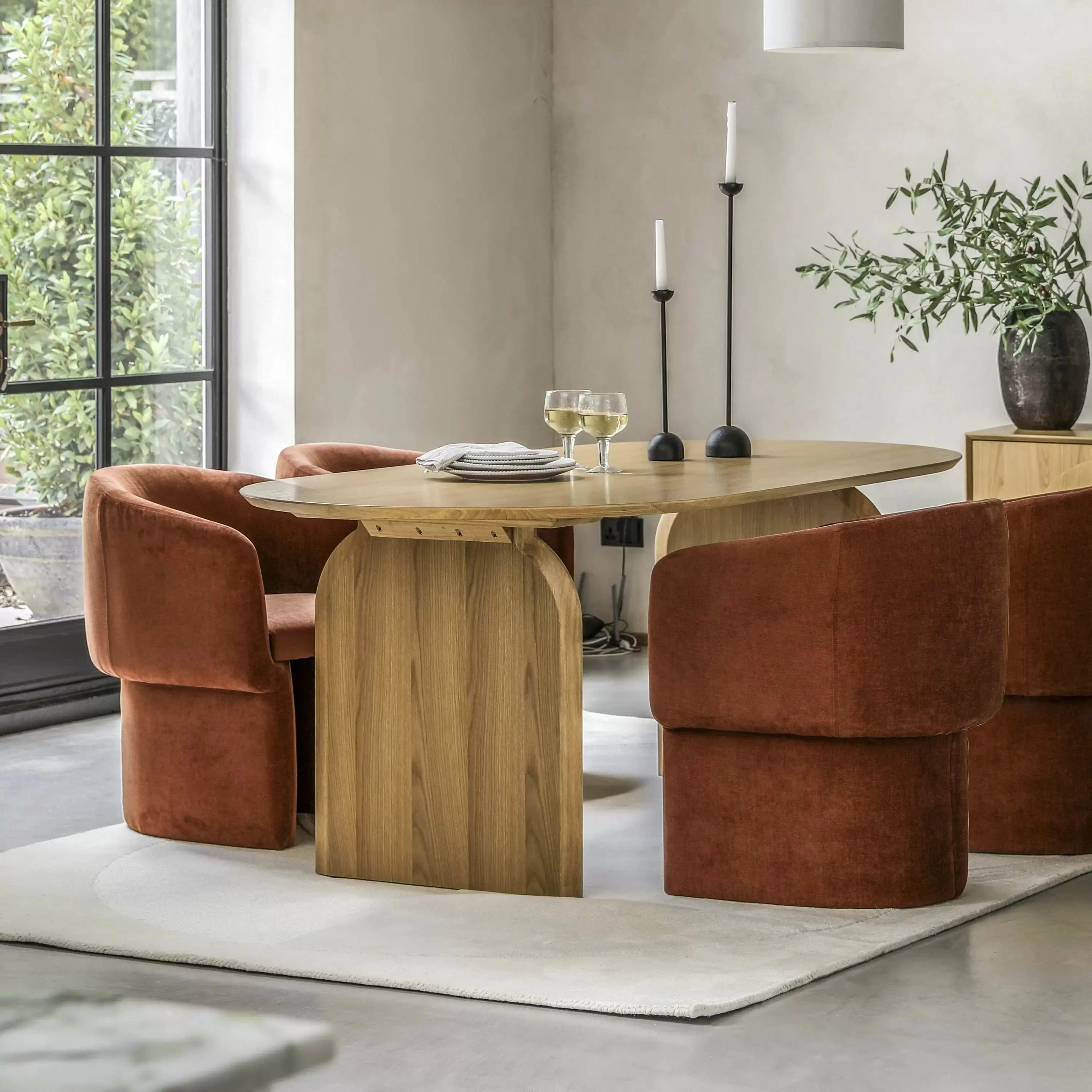 Salford Dining Table 2000x750x1000mm