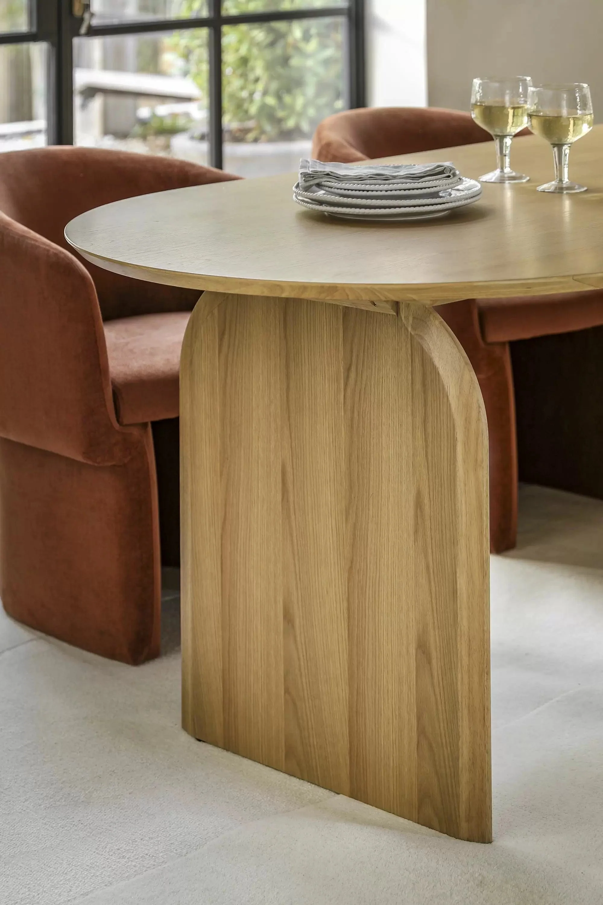 Salford Dining Table 2000x750x1000mm - Image 5