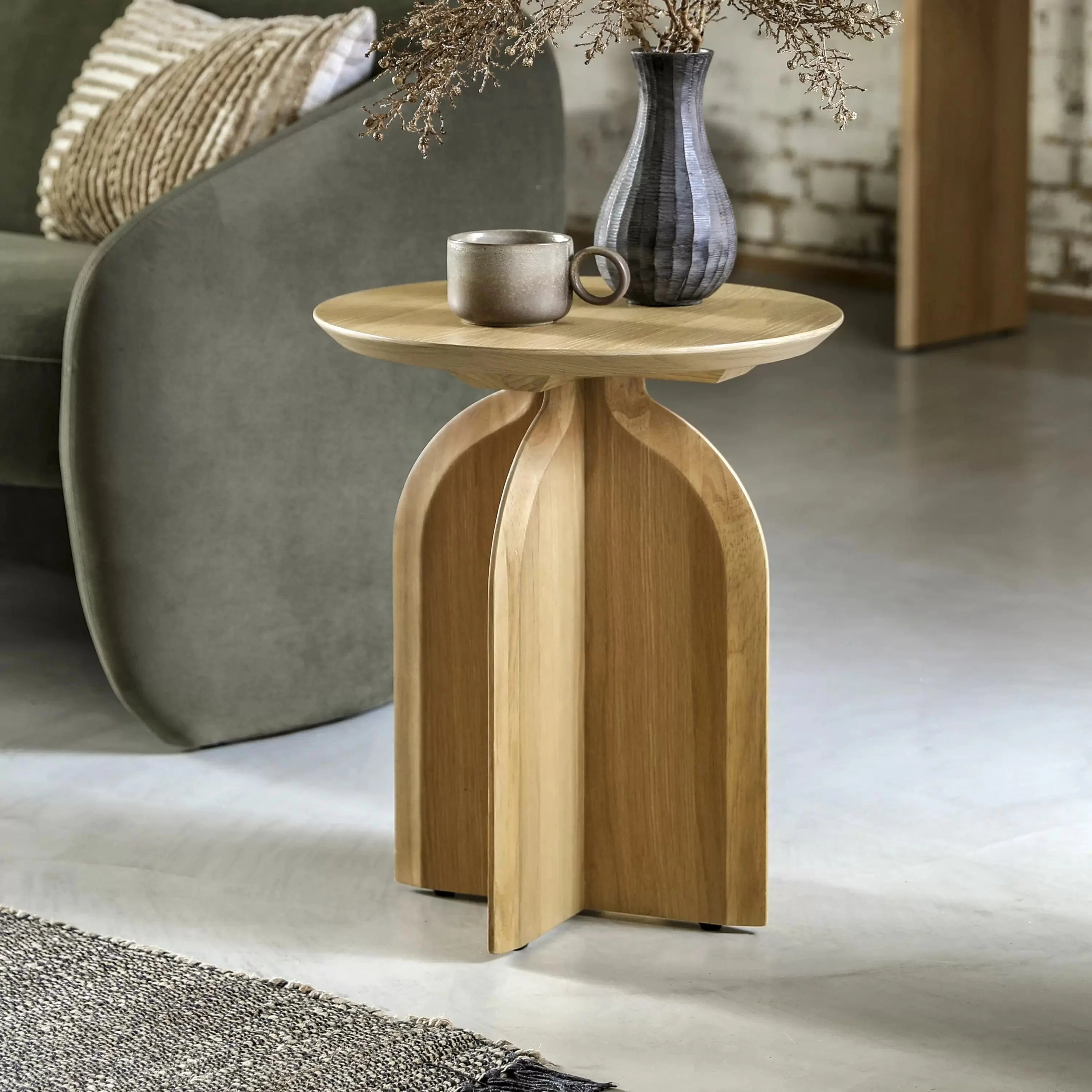 Salford Side Table 450x450x550mm