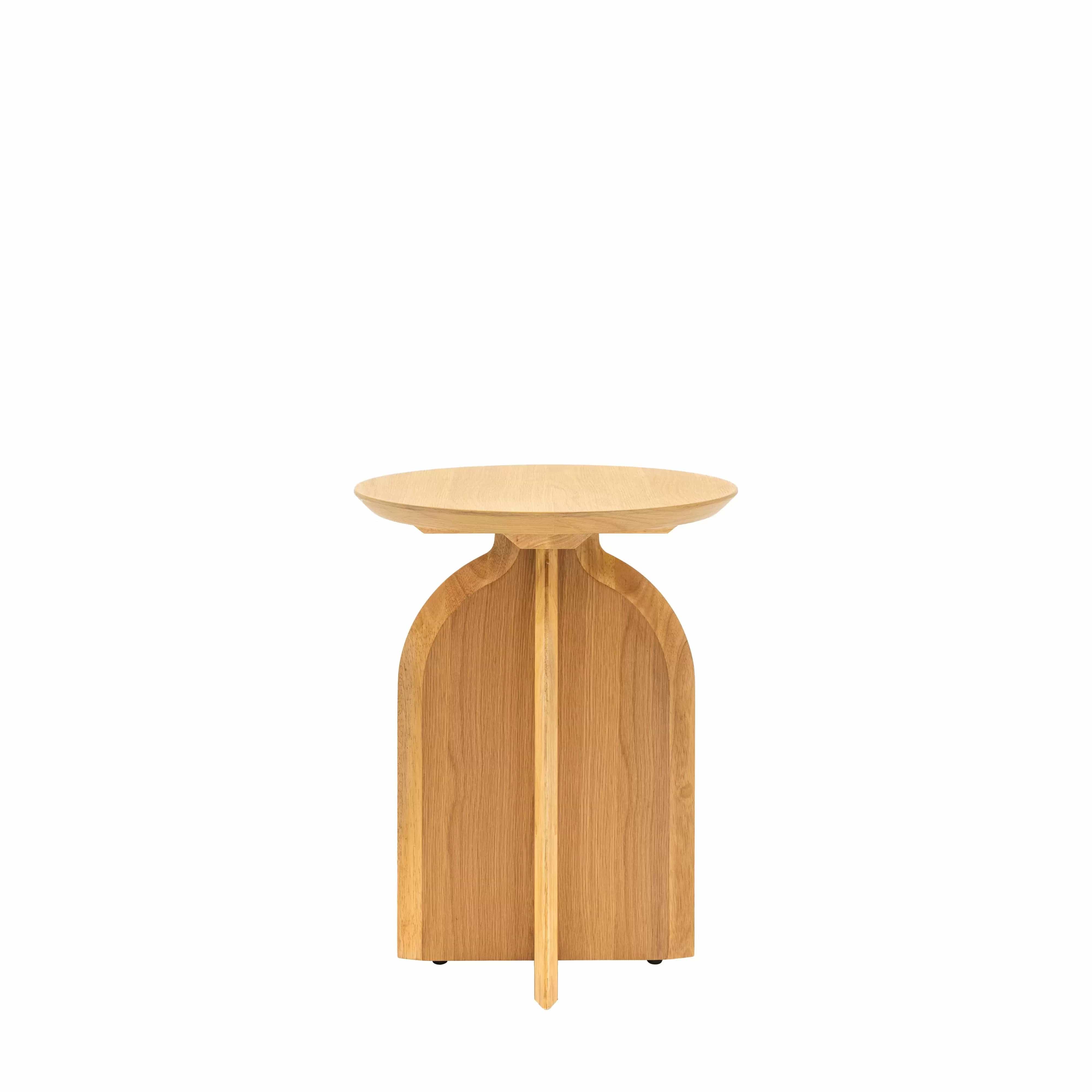 Salford Side Table 450x450x550mm - Image 2