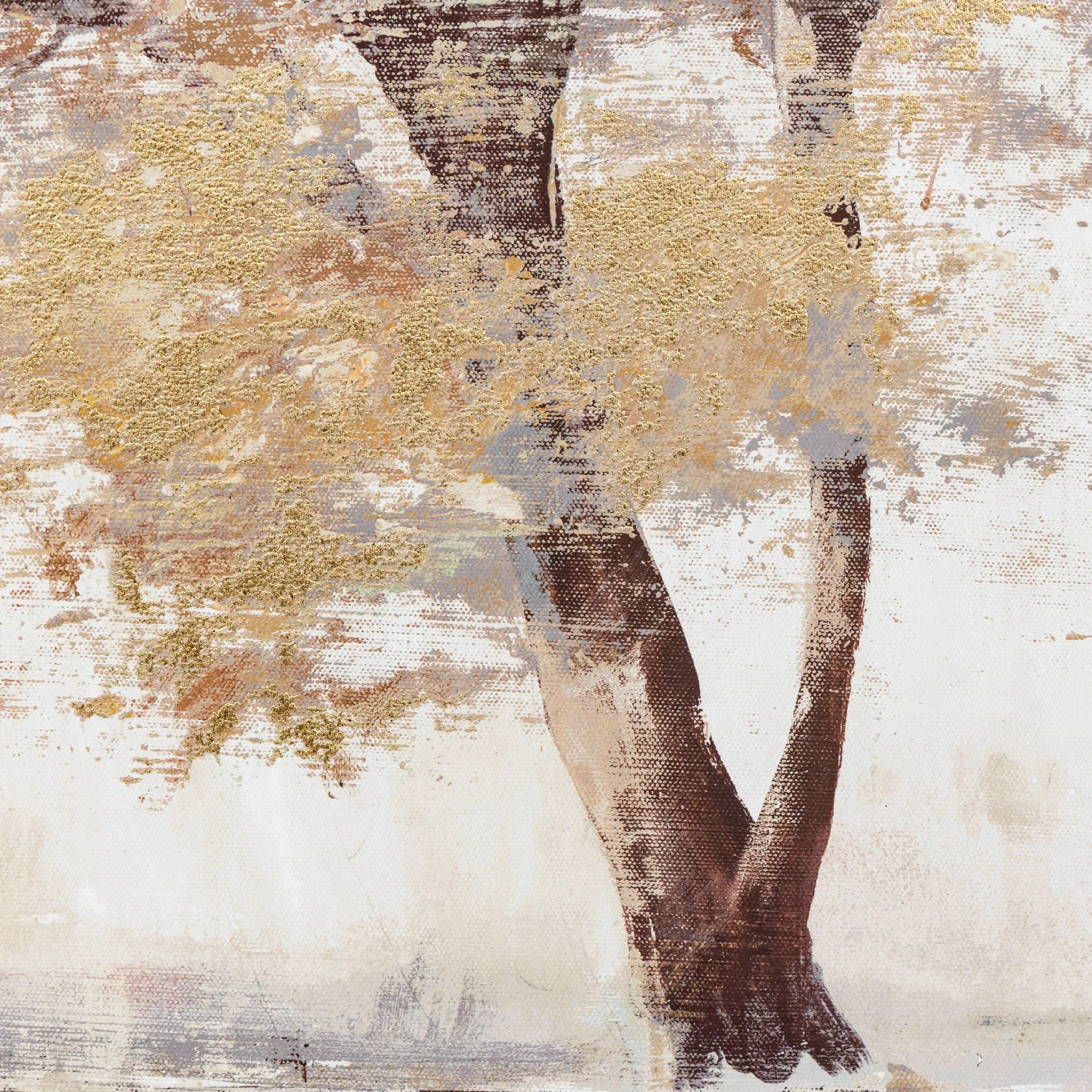 Gilded Oak Framed Canvas - Image 6