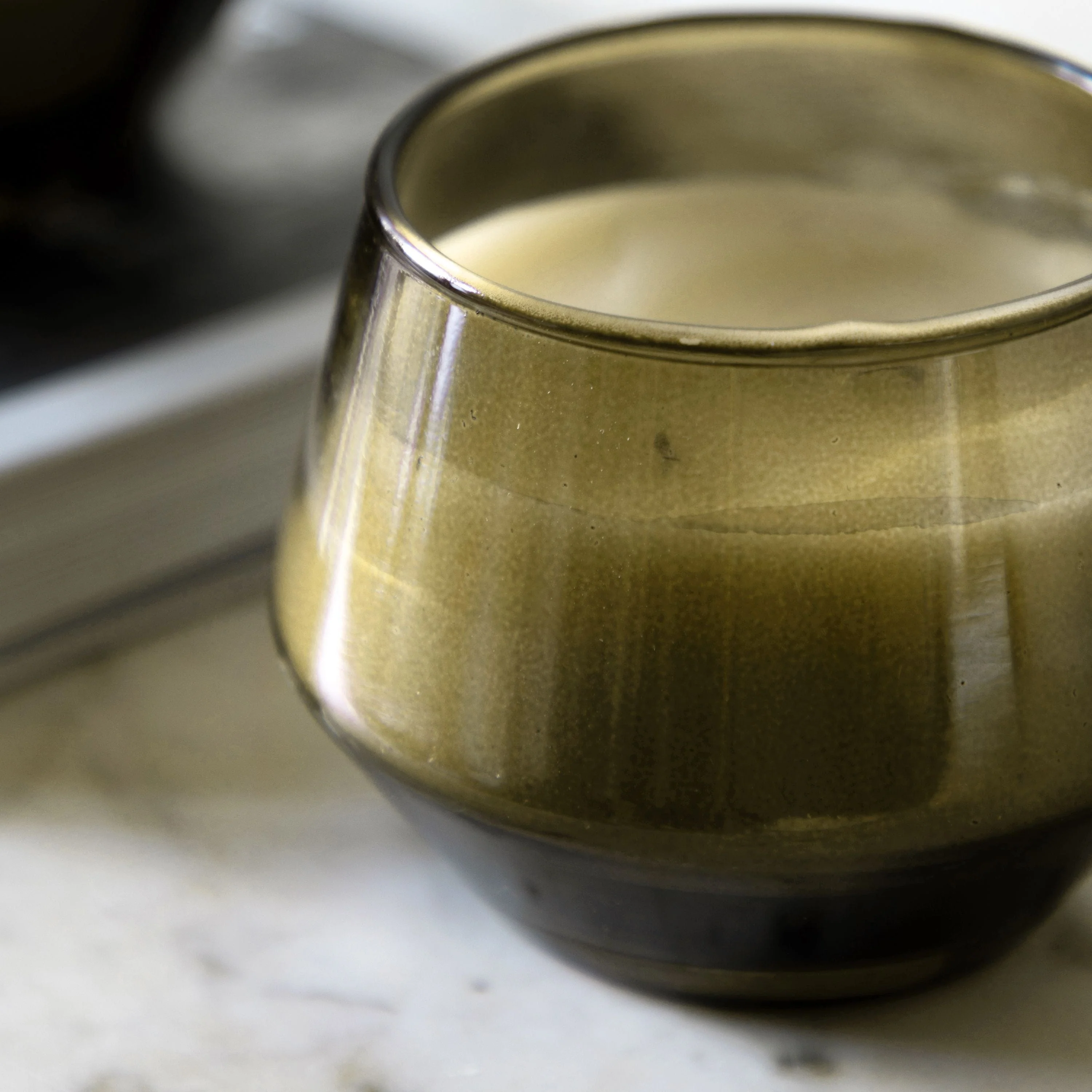 Glass Filled Candle Lime Basil and Manderin 2pk - Image 3