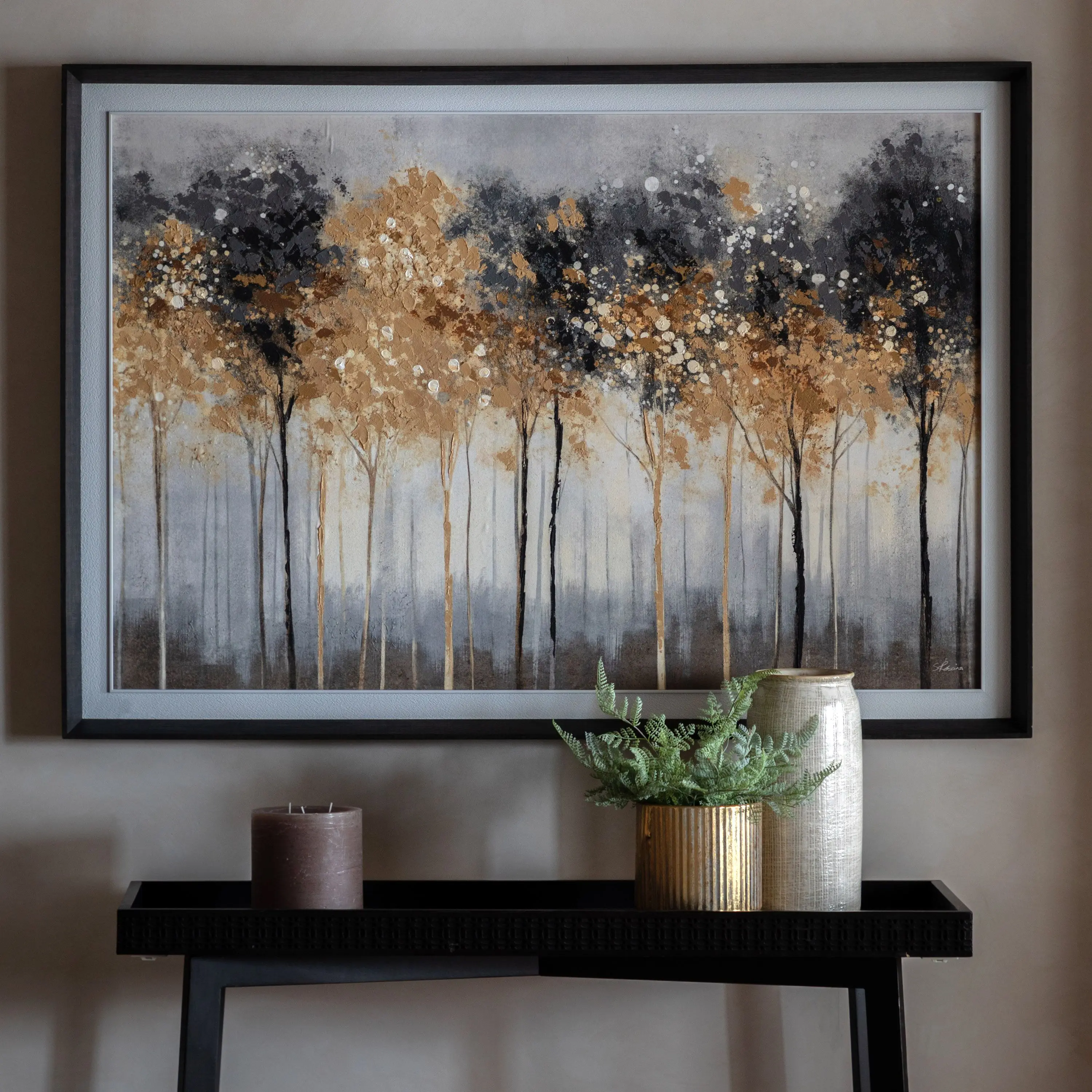 Glisten Framed Canvas - Image 2