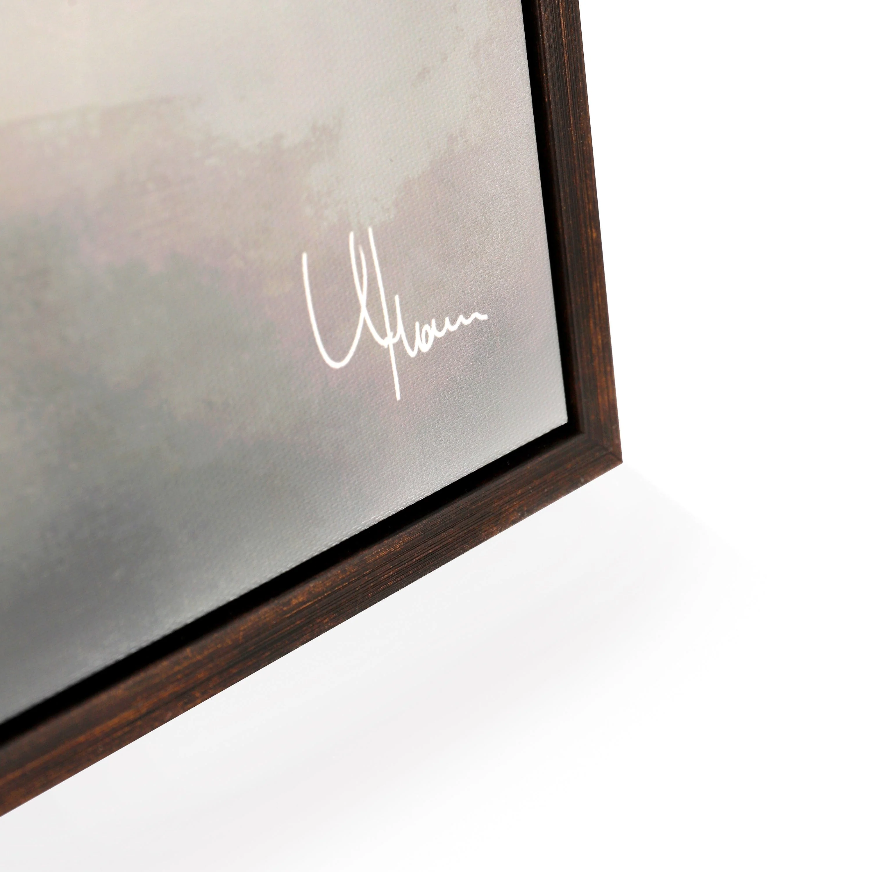 Golden Treeline Framed Canvas - Image 5