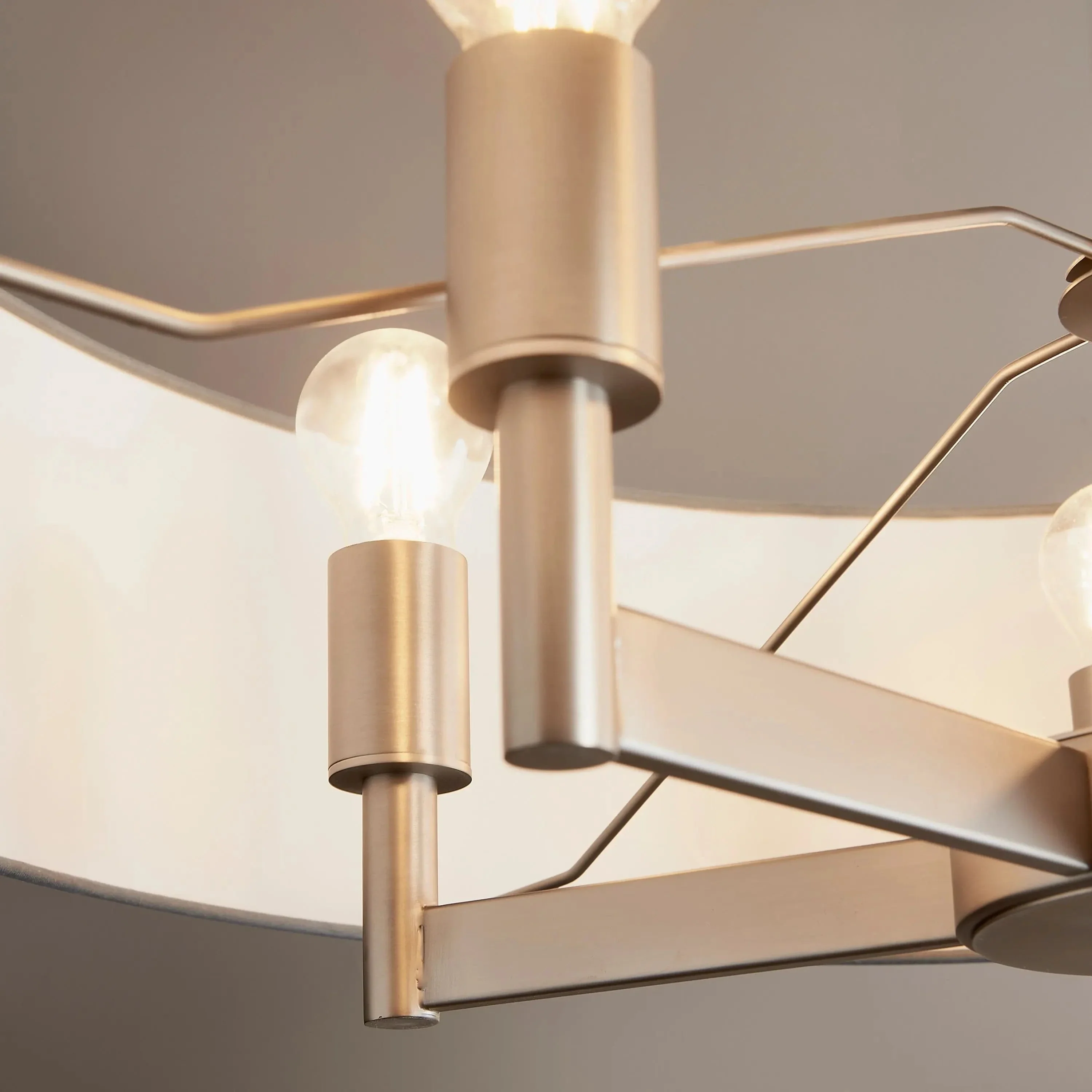 Grande 5 Pendant Light Matt Nickel - Image 6