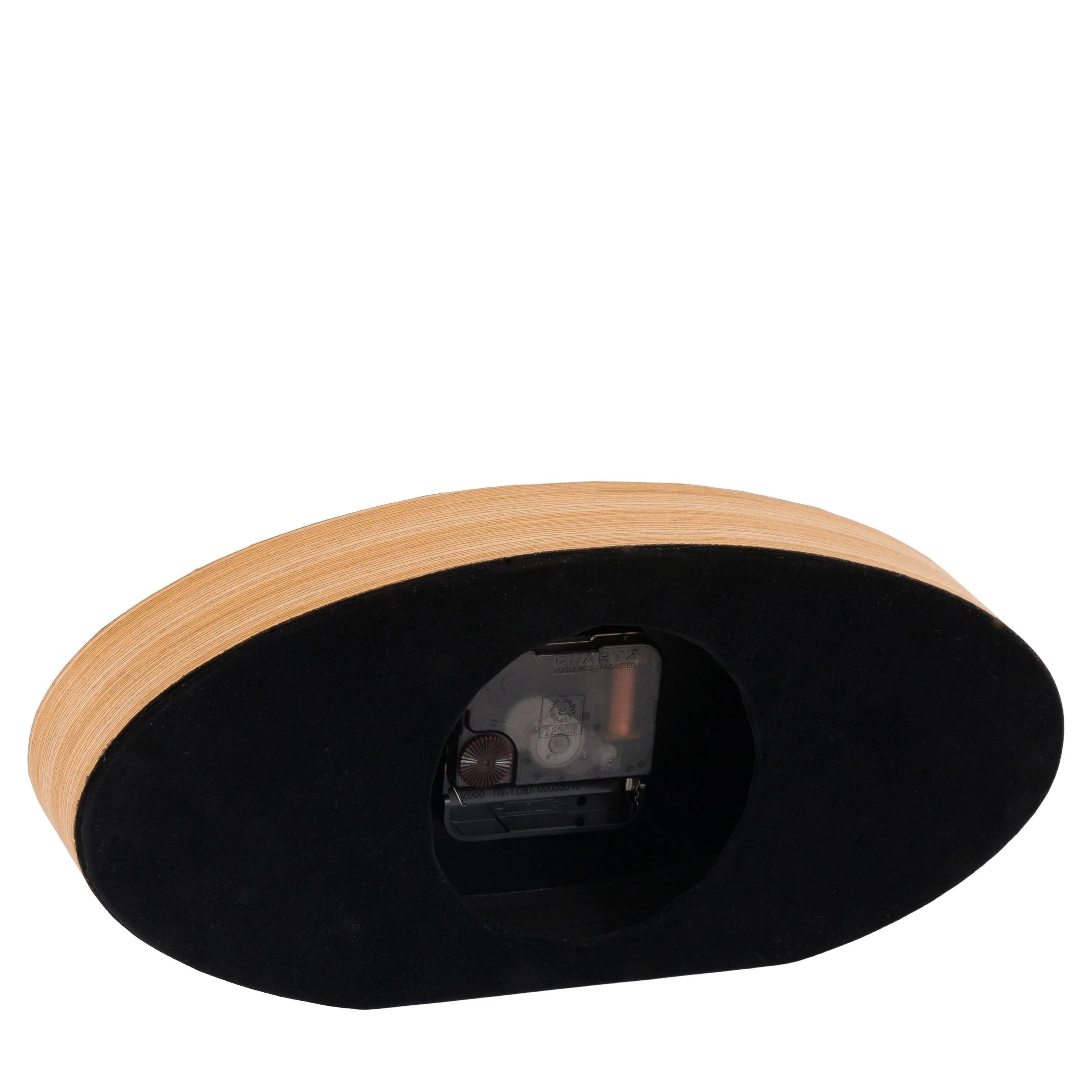 Greenwich Mantel Clock Oak Stripe 11 inches - Image 3