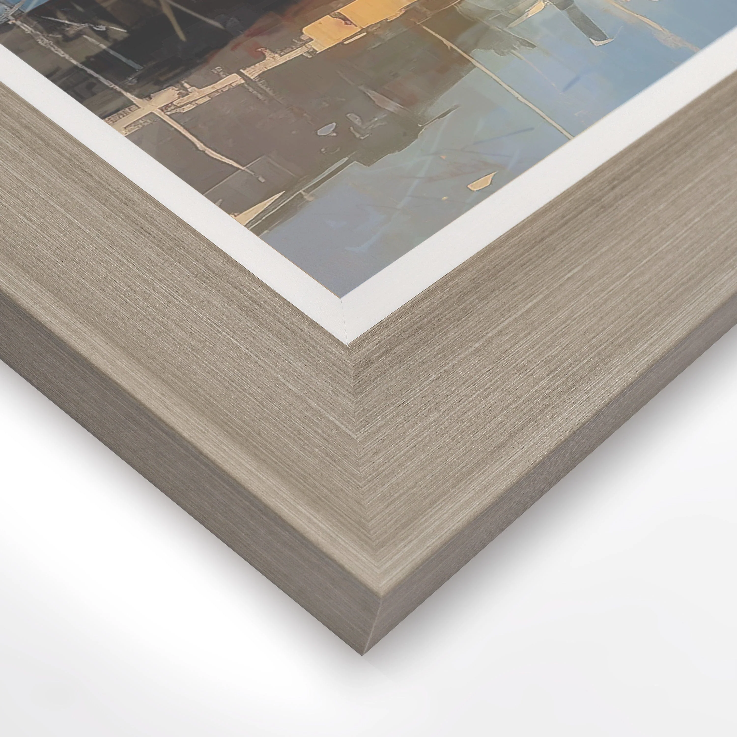 Harbour Glow Framed Canvas - Image 3