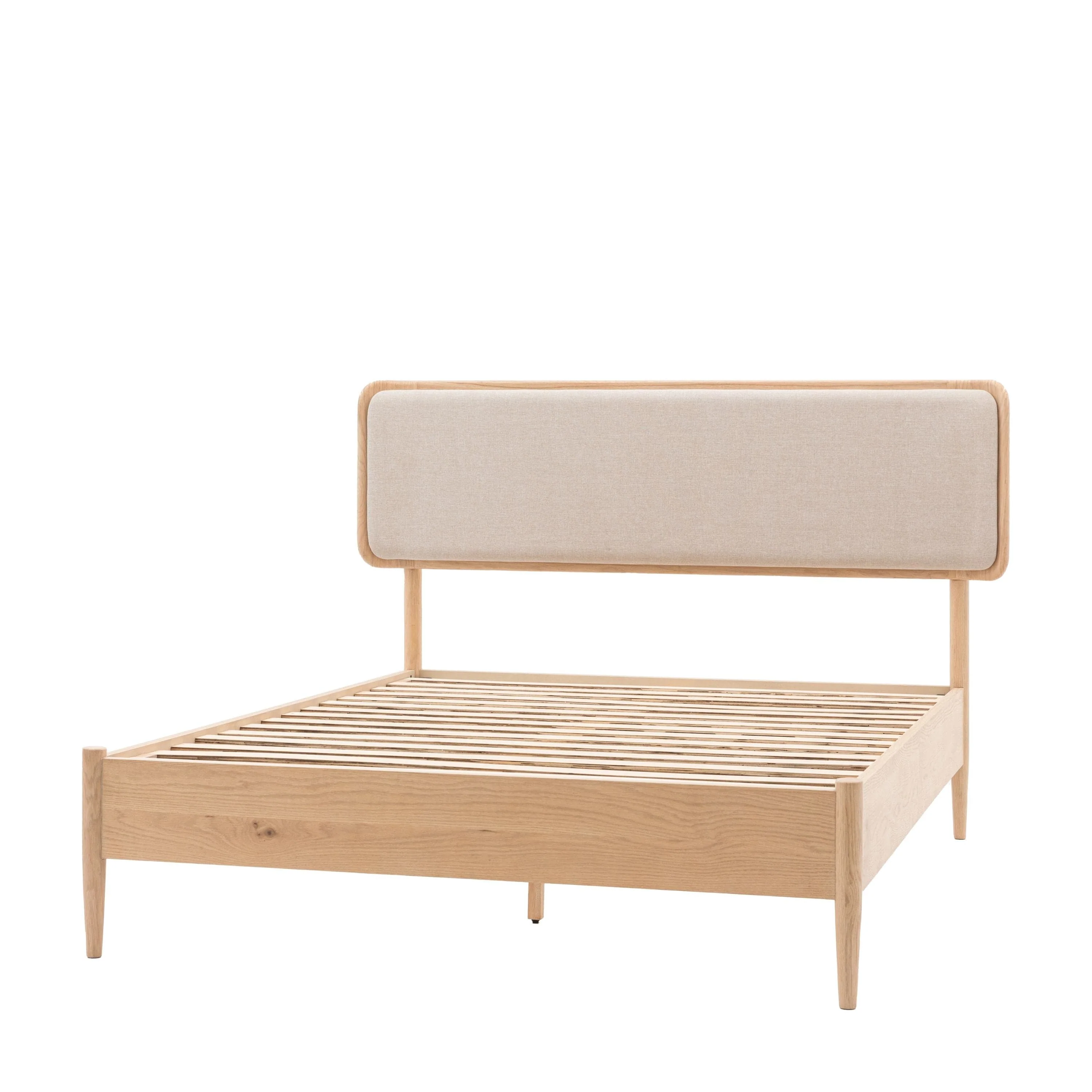 Hatter Double Bed Natural - Image 5