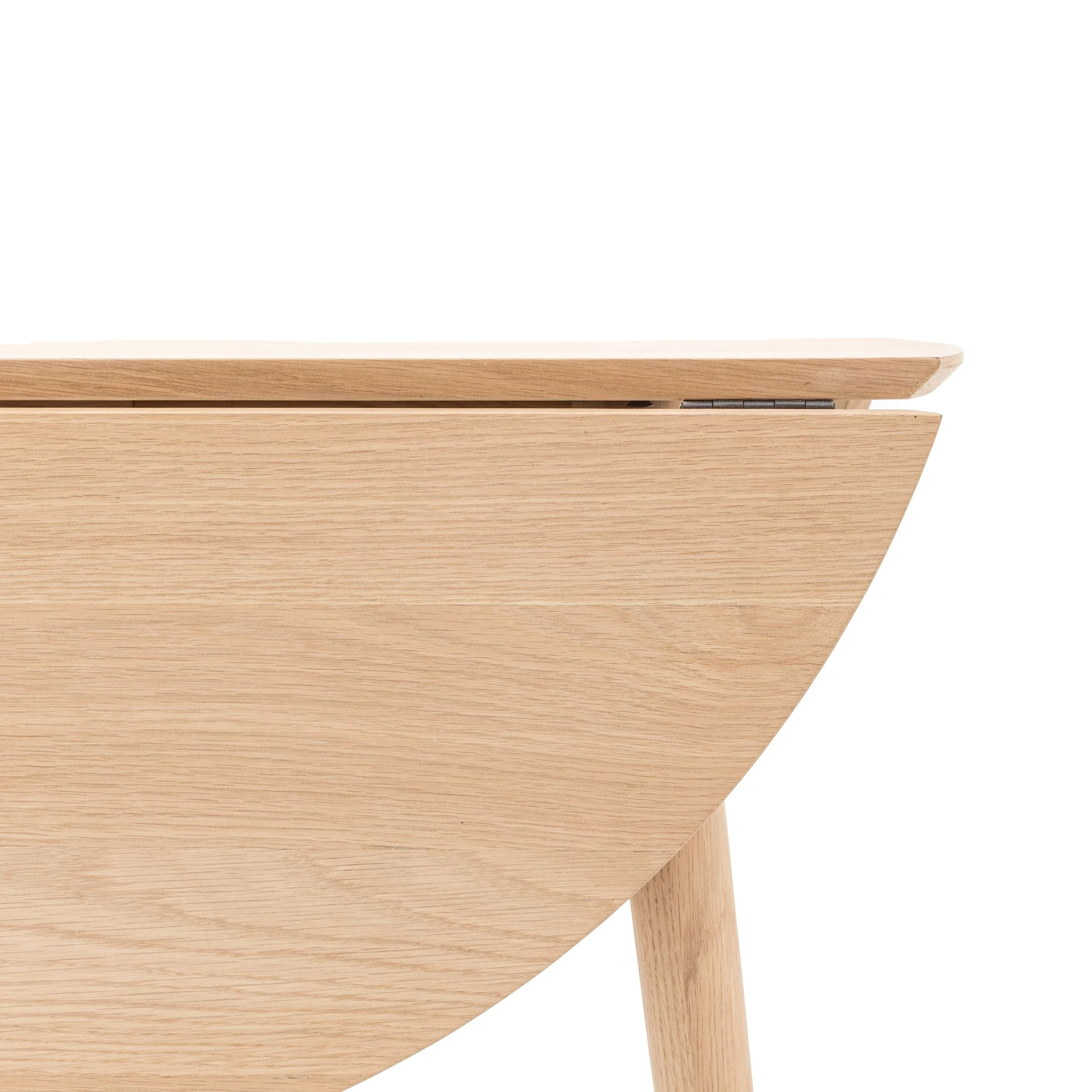 Hatter Folding Dining Table Natural - Image 5