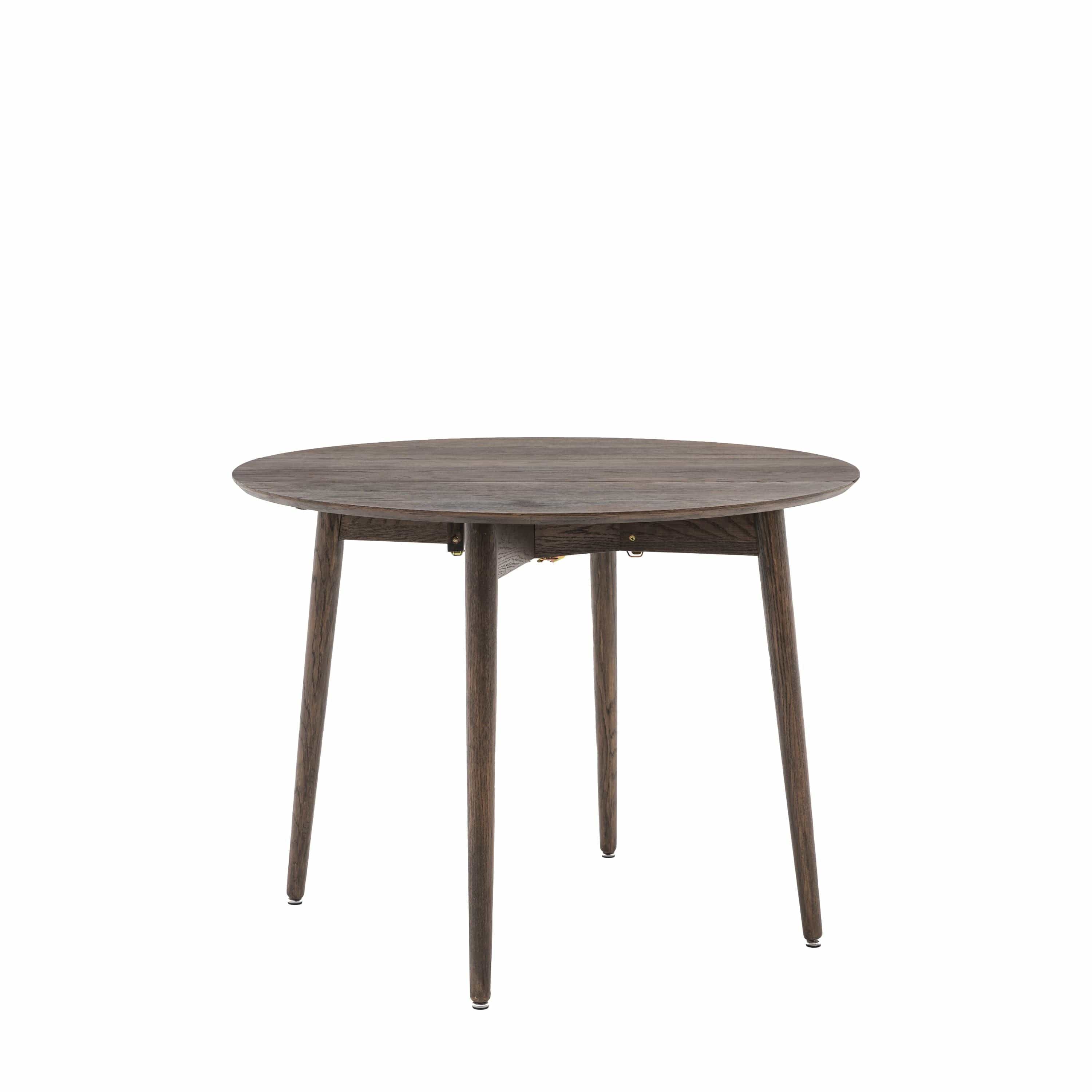 Hatter Folding Dining Table Smoked - Image 2