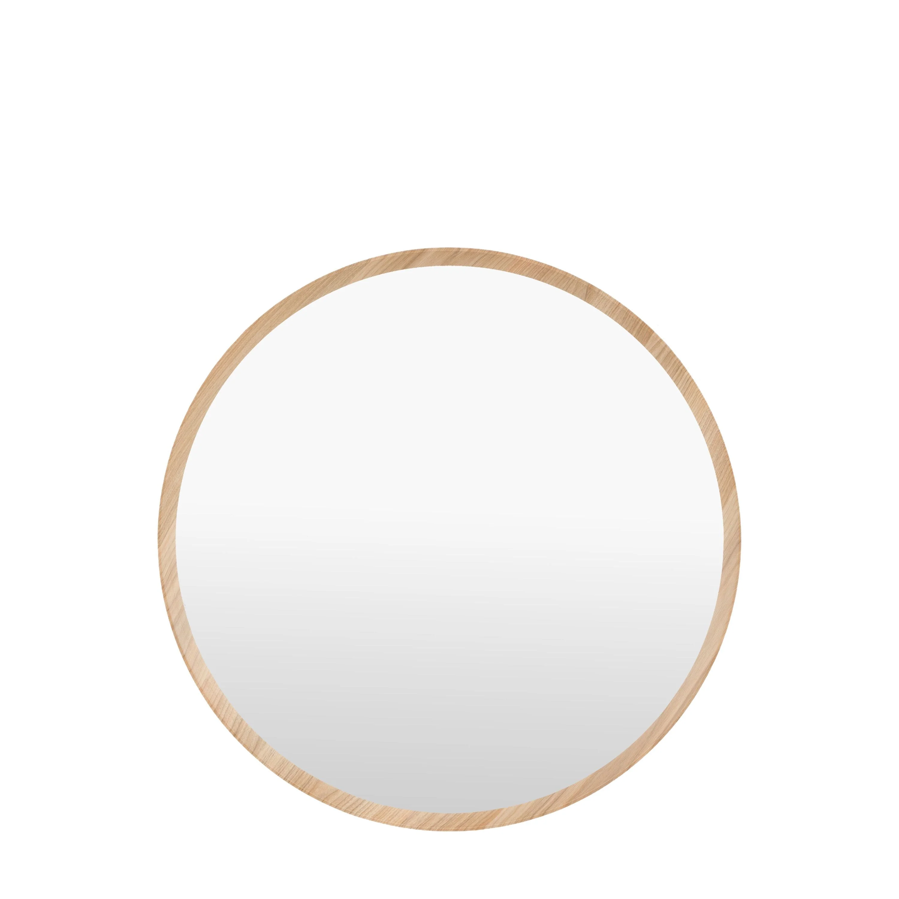 Helsinki Round Mirror Oak