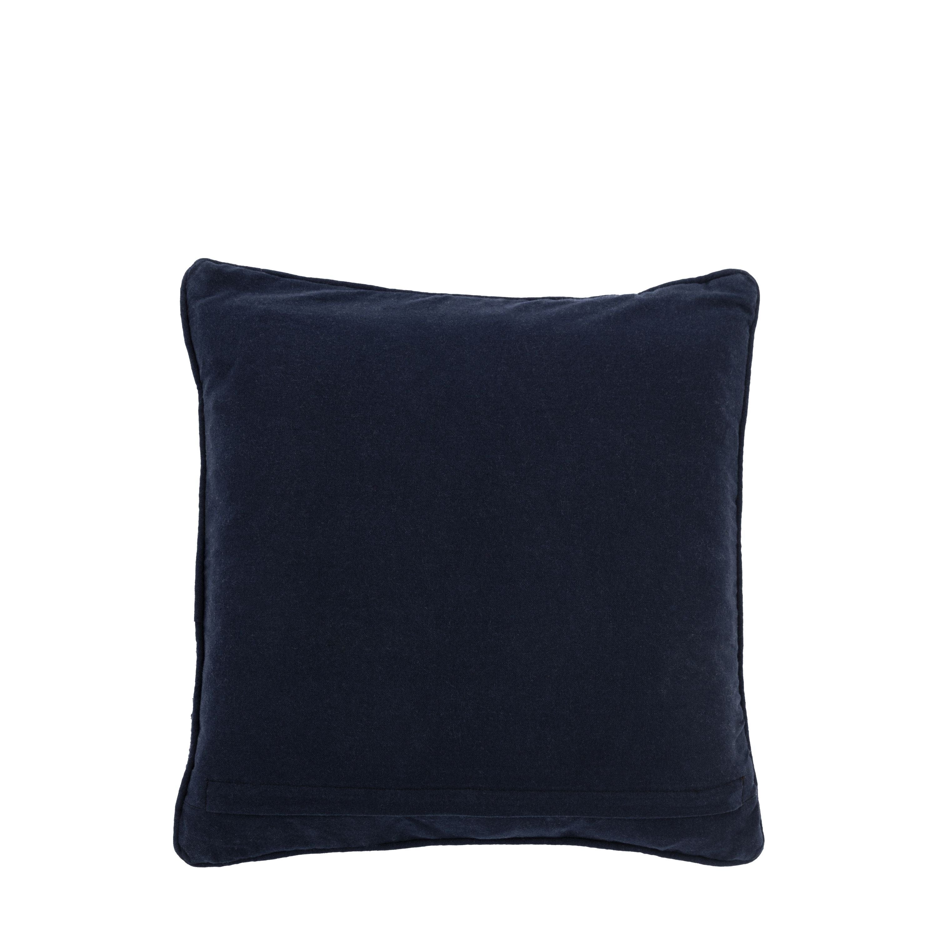 Hemsby Stripe Woven Cushion Ink - Image 4