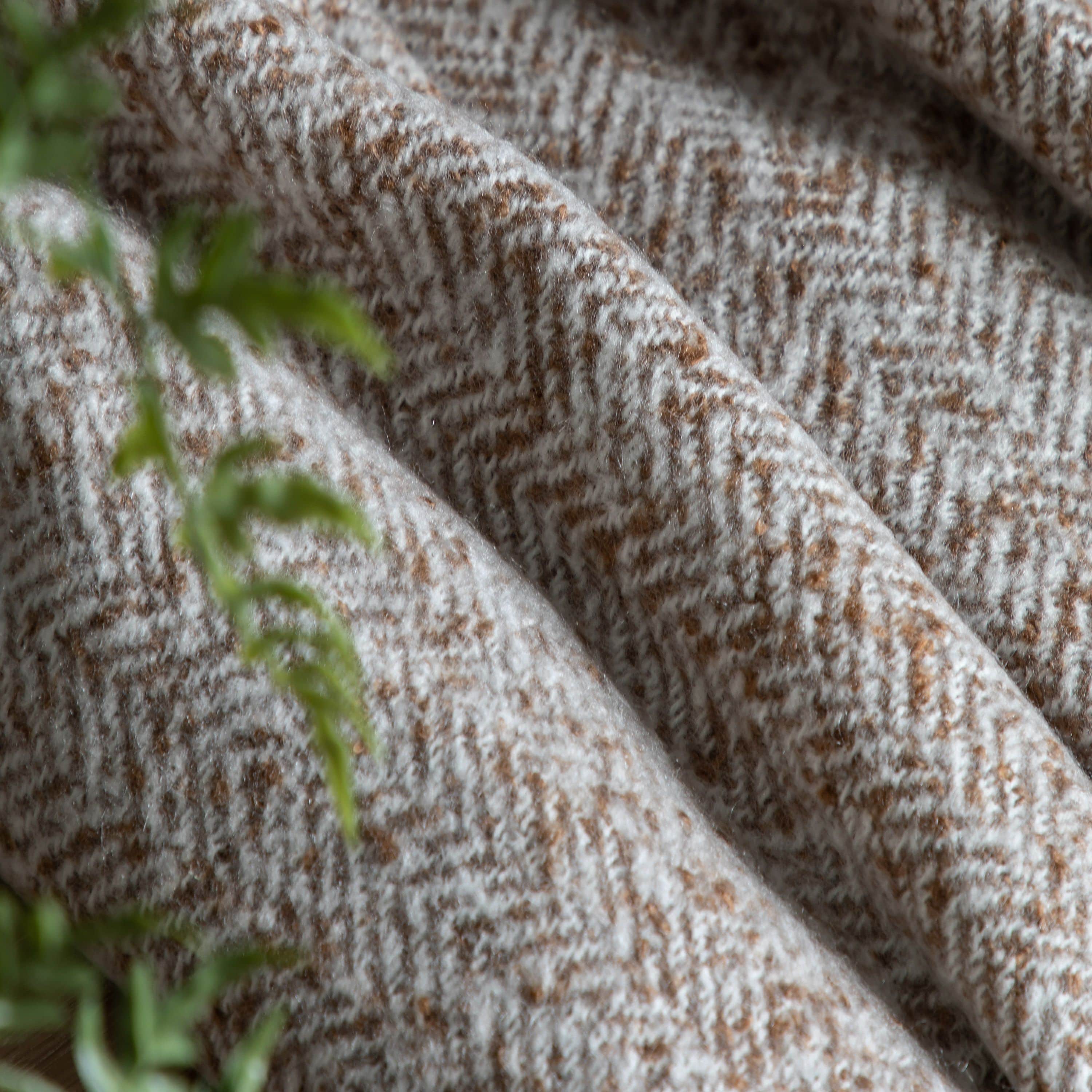 Herringbone Faux Mohair Throw - Image 4