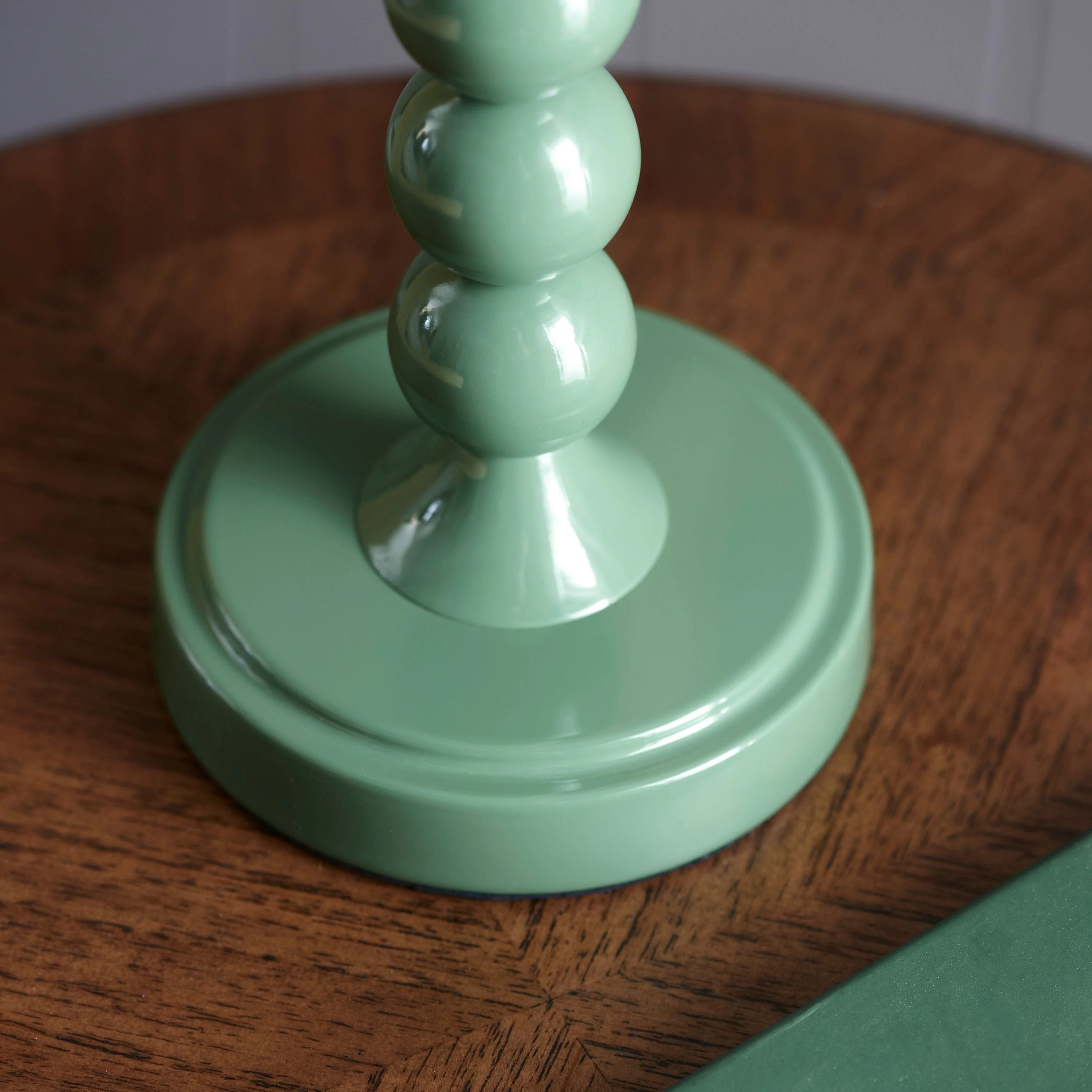 Higgledy Table Lamp Base Gloss Cotsbro Green - Image 6