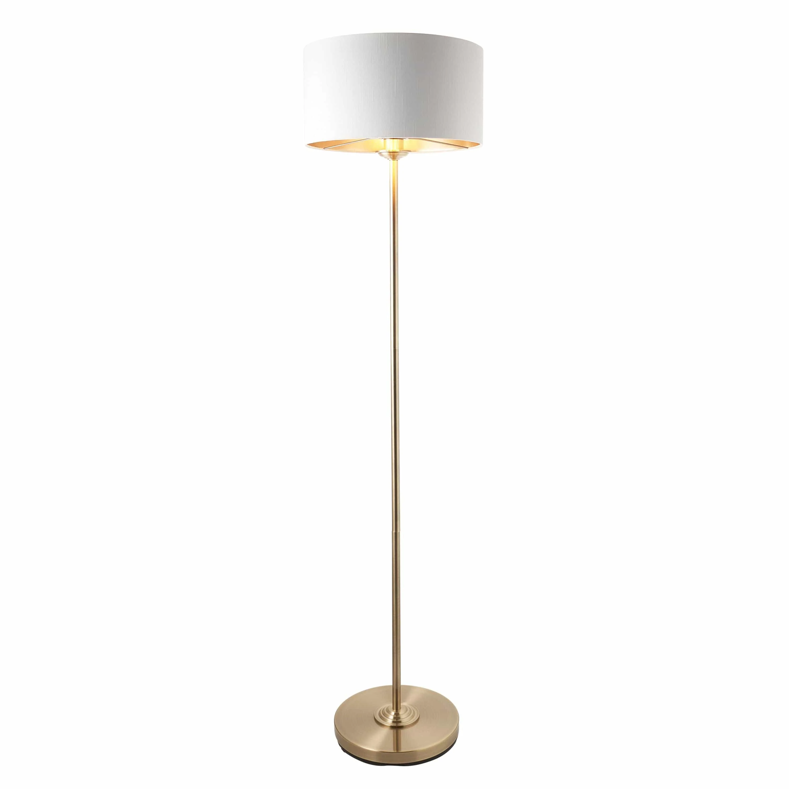 Highclaire Floor Lamp Antique Brass - Image 2