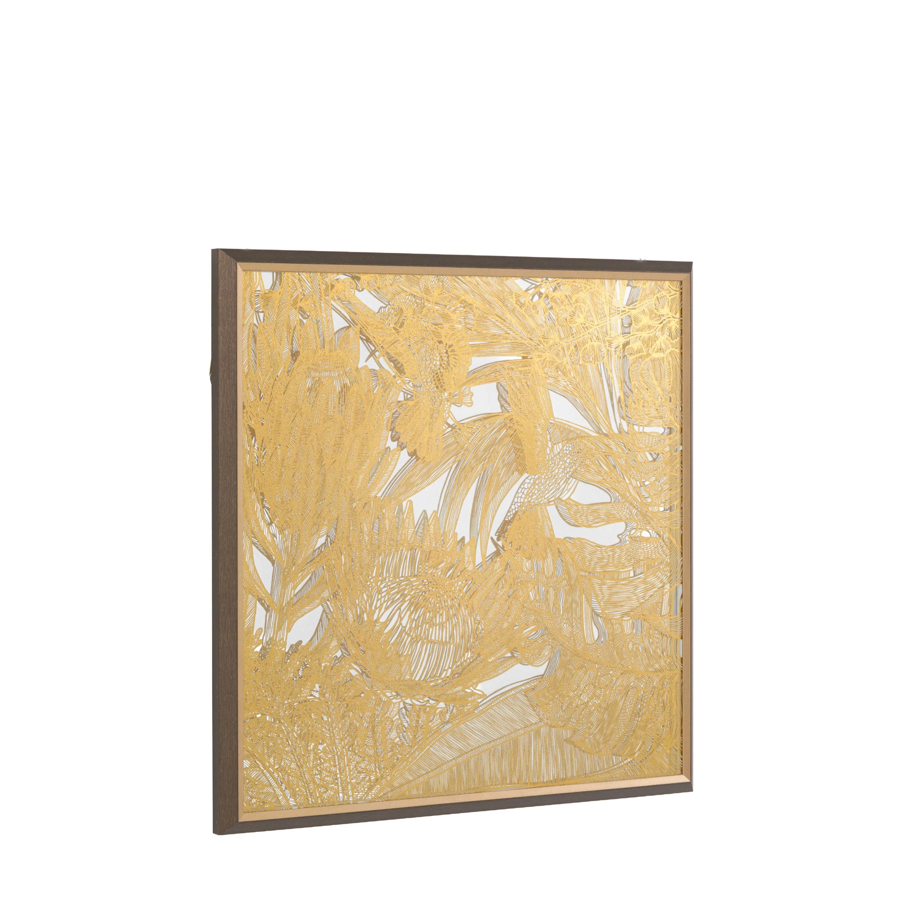 Hummingbird Dance II Mirrored Framed Art - Image 3