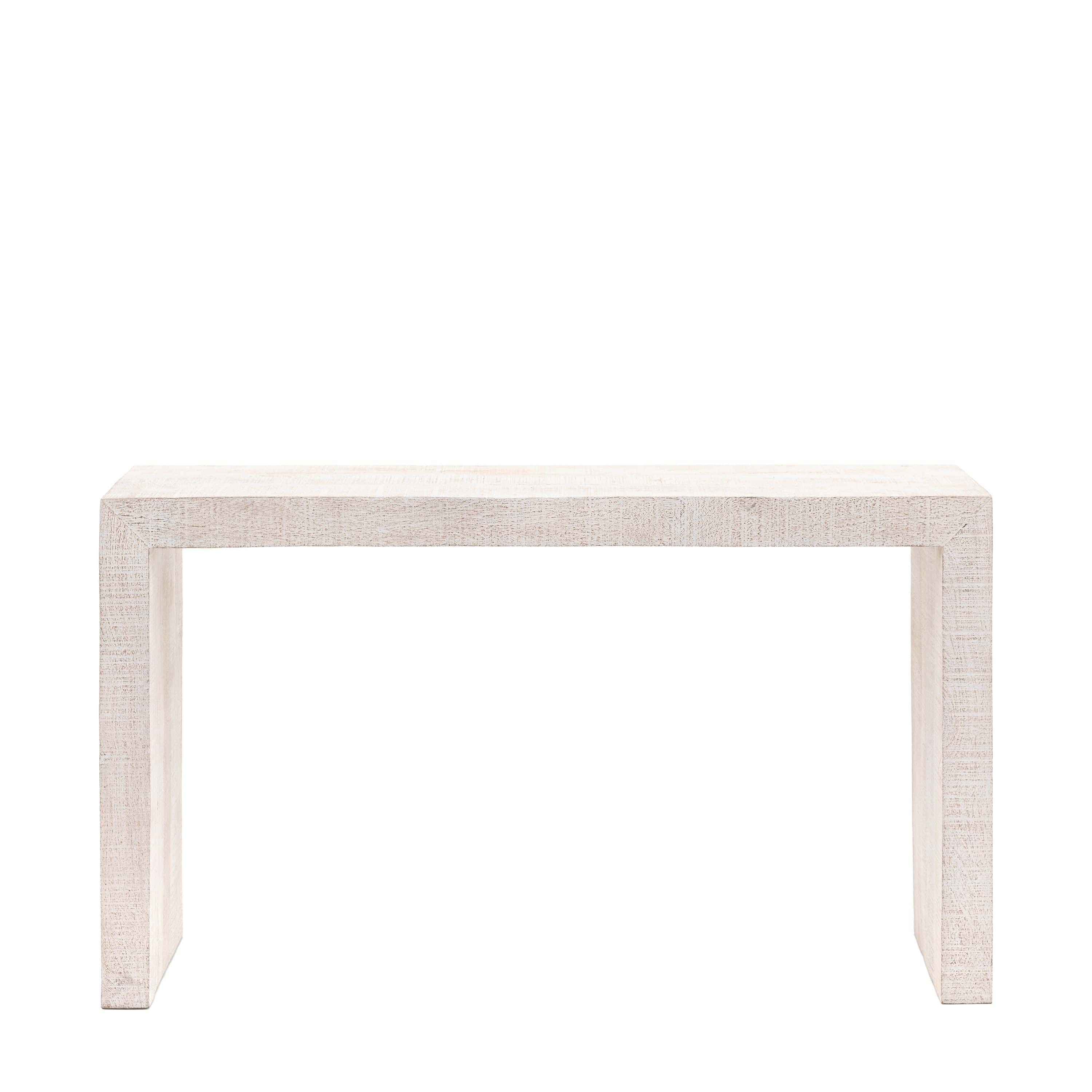 Wolsty Console Whitewash 1400x360x800mm - Image 4
