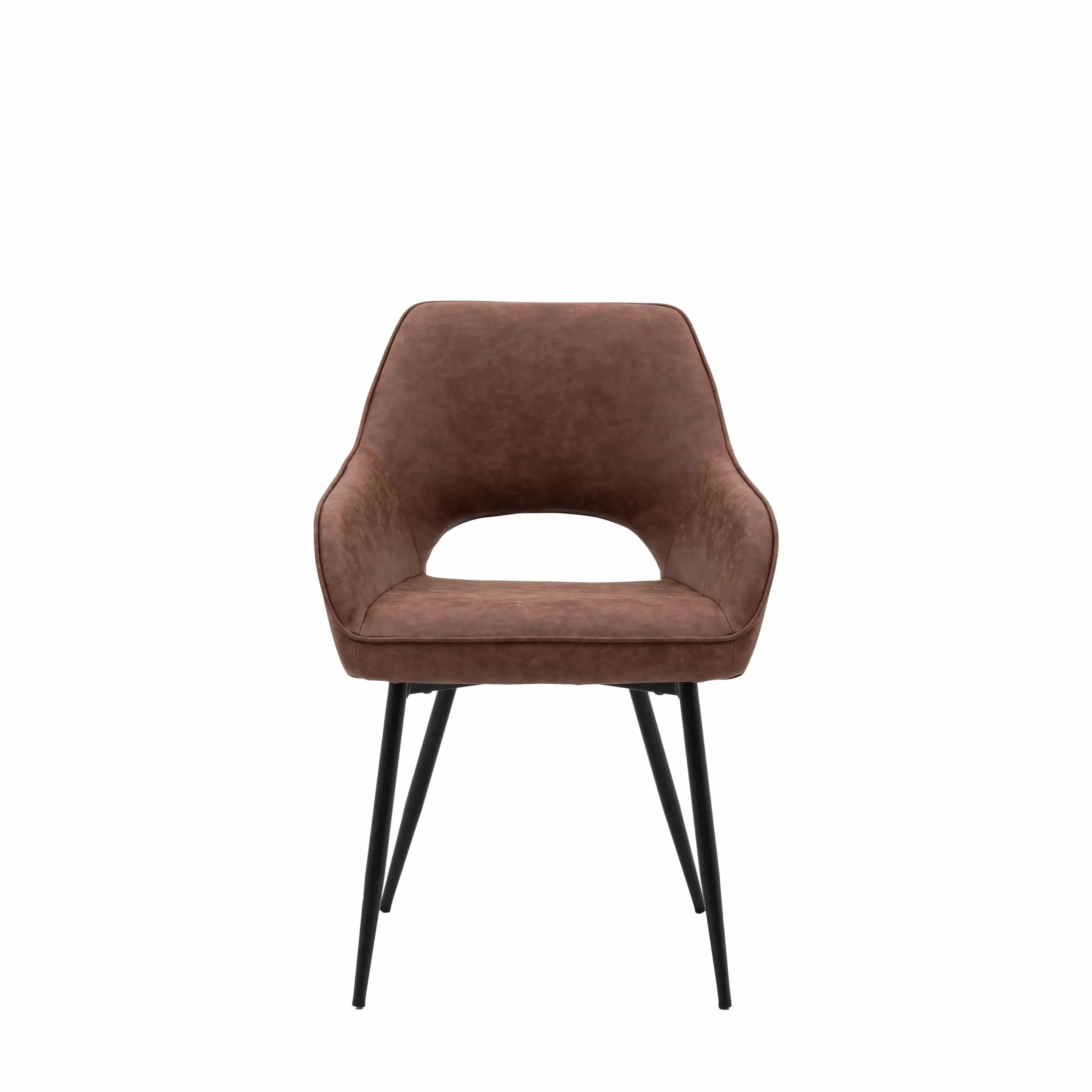 Ivorra Dining Chair Brown 2pk - Image 2