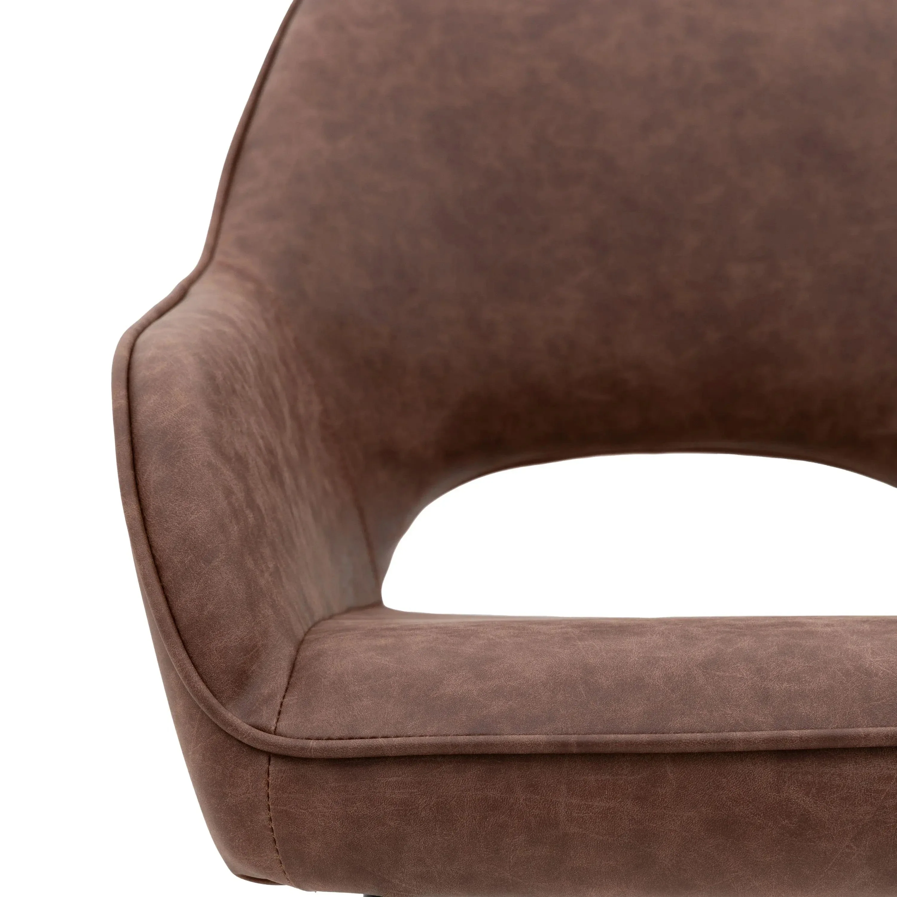 Ivorra Dining Chair Brown 2pk - Image 9