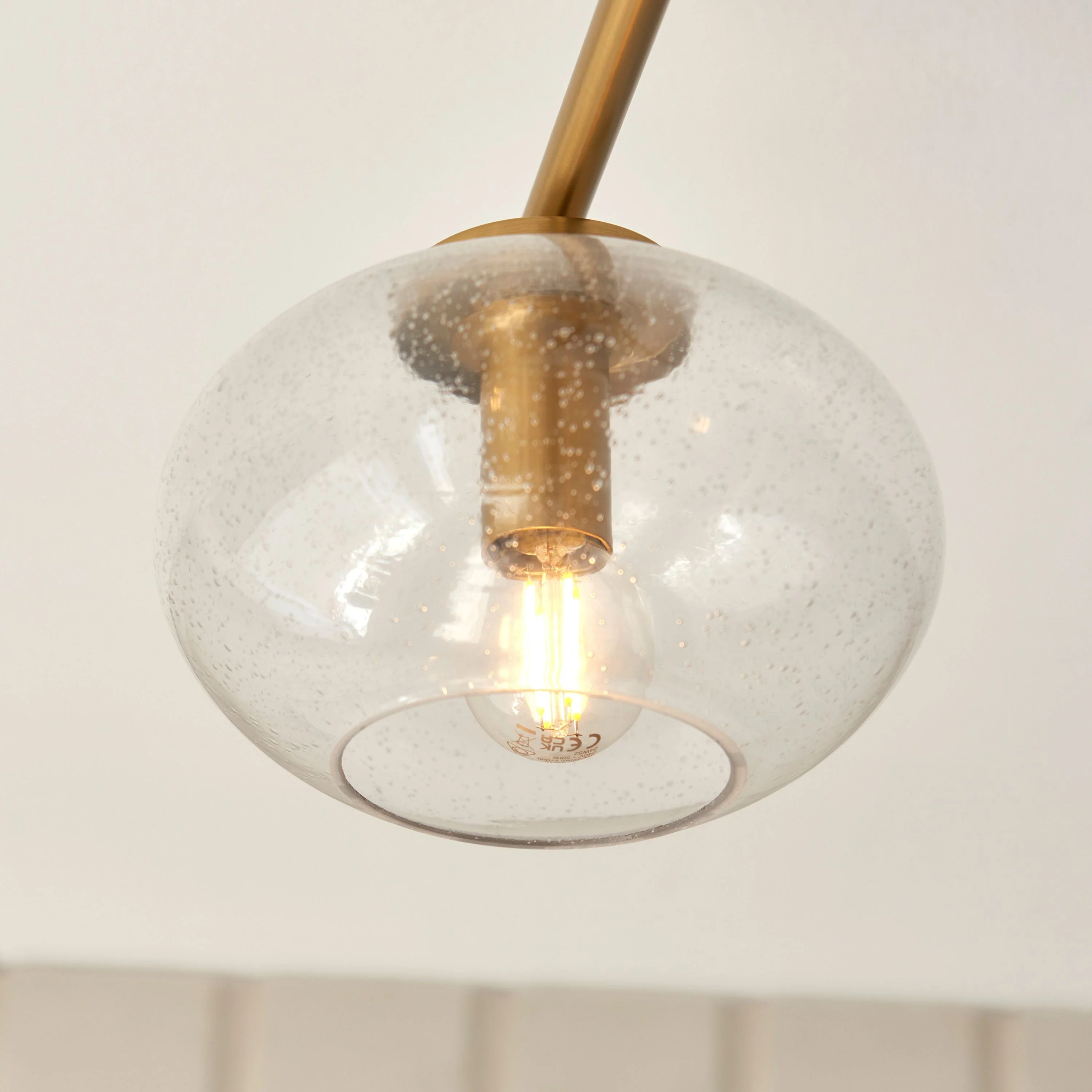 Jacob 3 Ceiling Light Warm Brass - Image 4