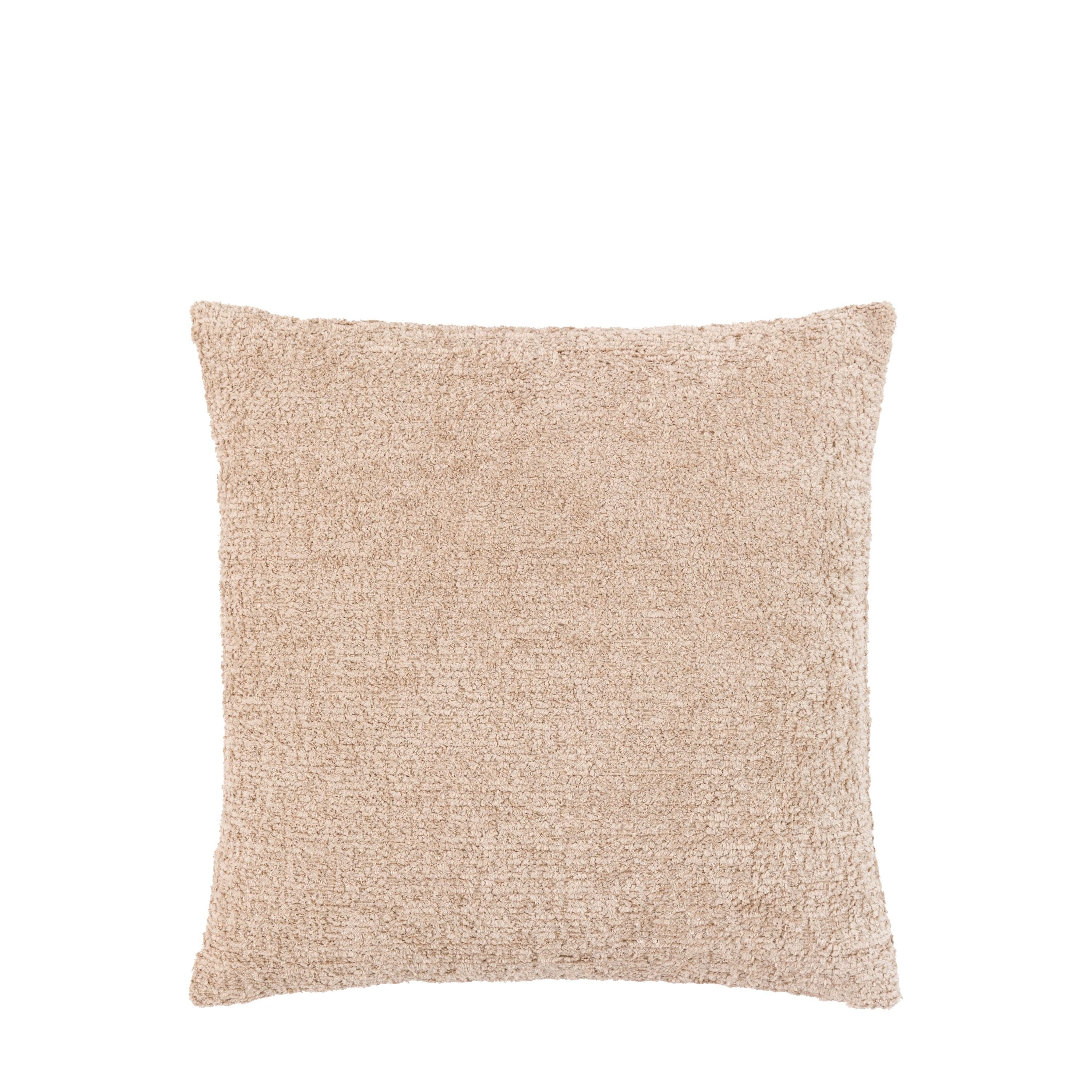 Kaia Chenille Cushion Taupe - Image 6