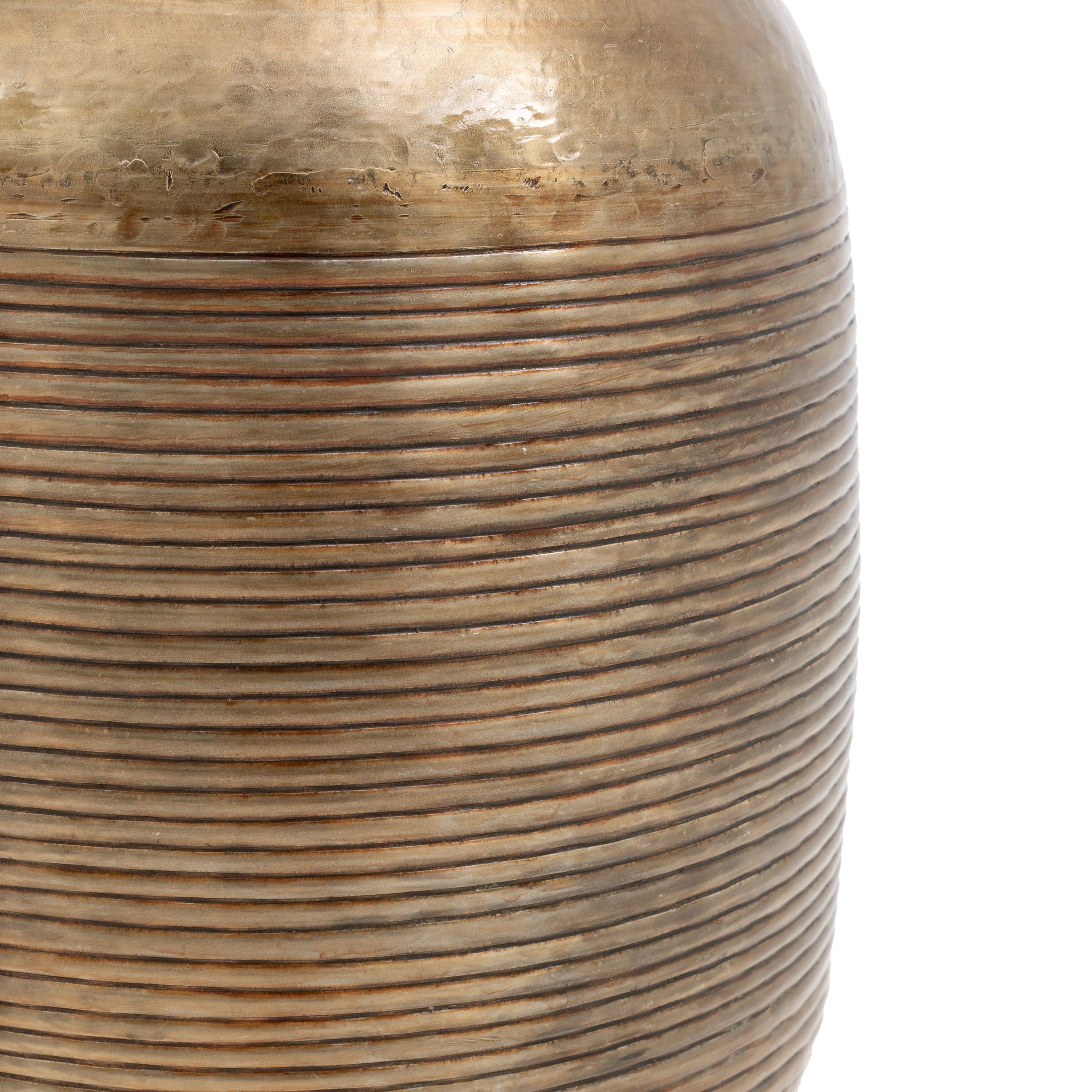 Kasai Metal Vase Large - Image 6