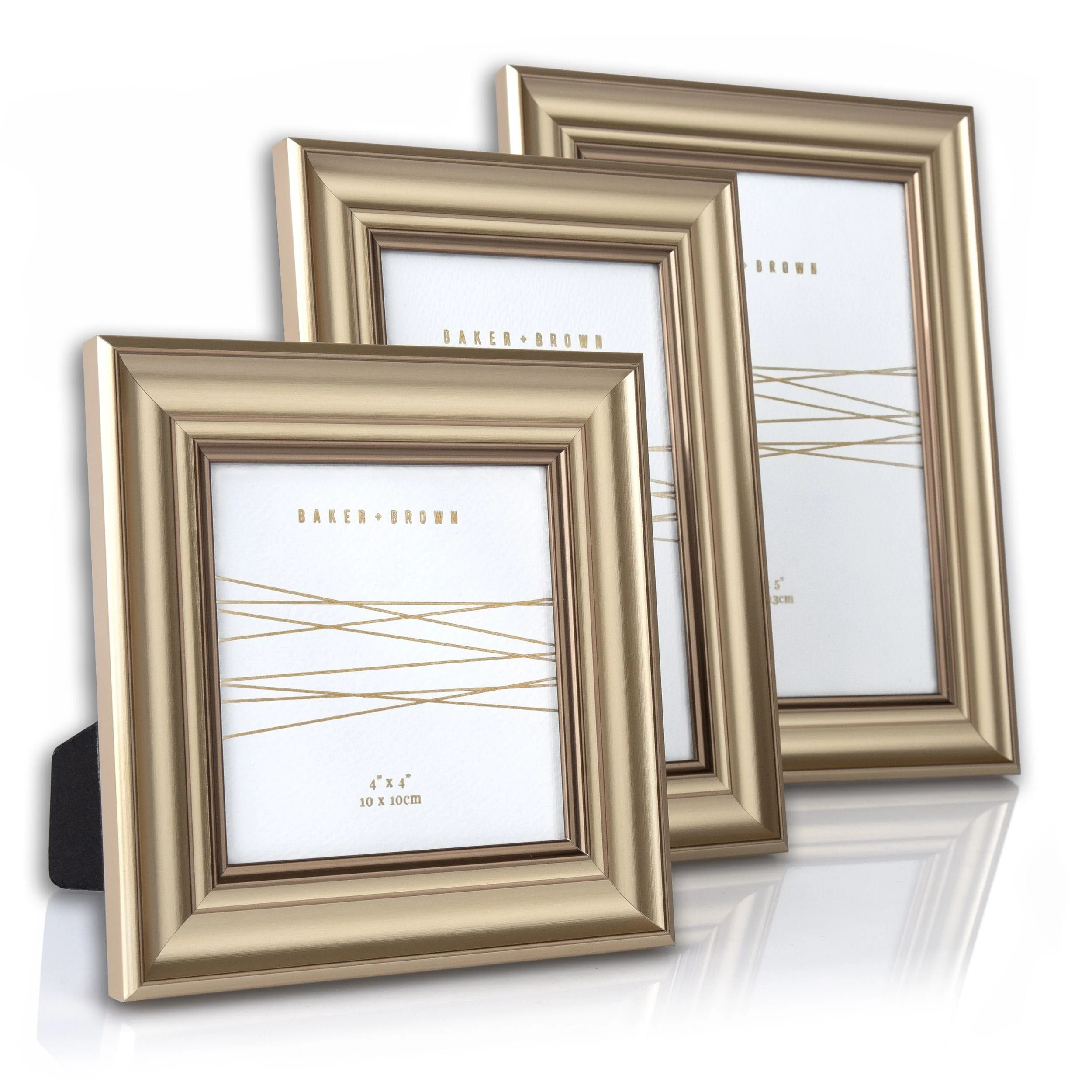 Kendal Photo Frame 4x4 3pk