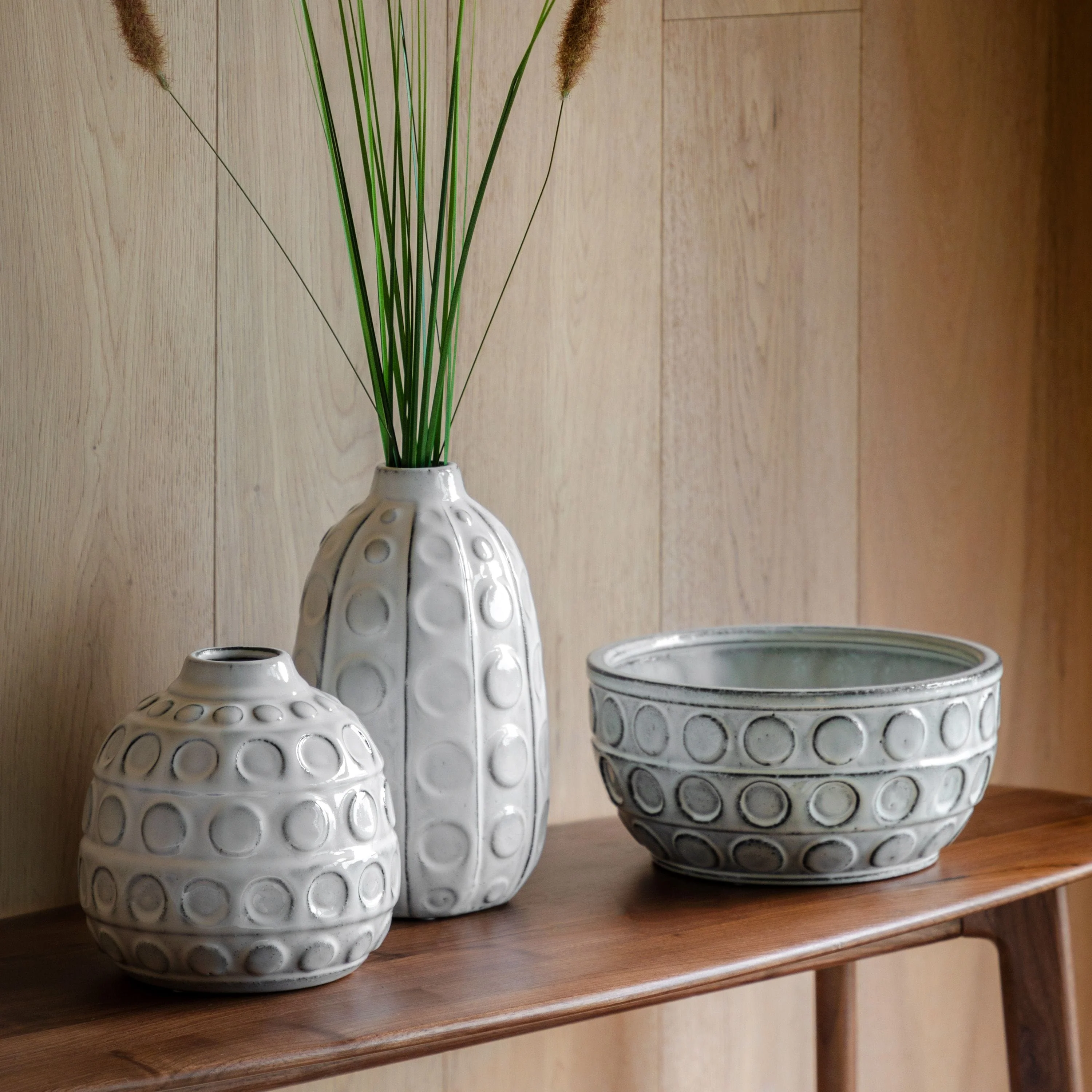 Kusama Dotted Ceramic Vase Small - Image 3