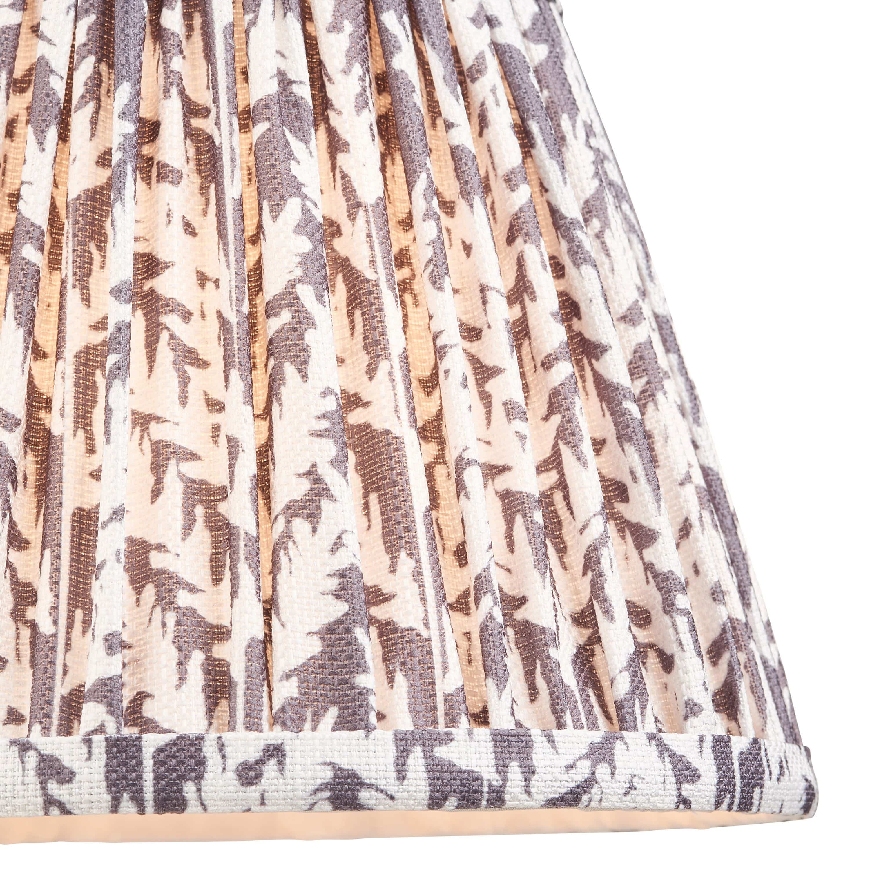 Leaf Shade Pearl Grey Fabric 20cm - Image 3