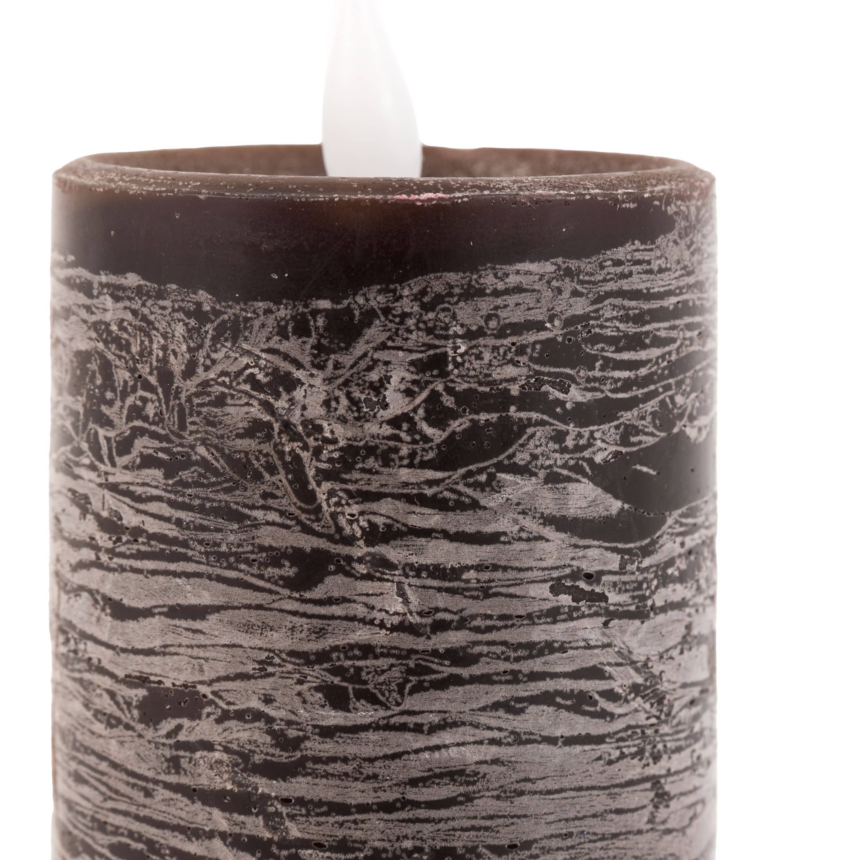 LED 1 Wick Candle Mocha 3pk - Image 5