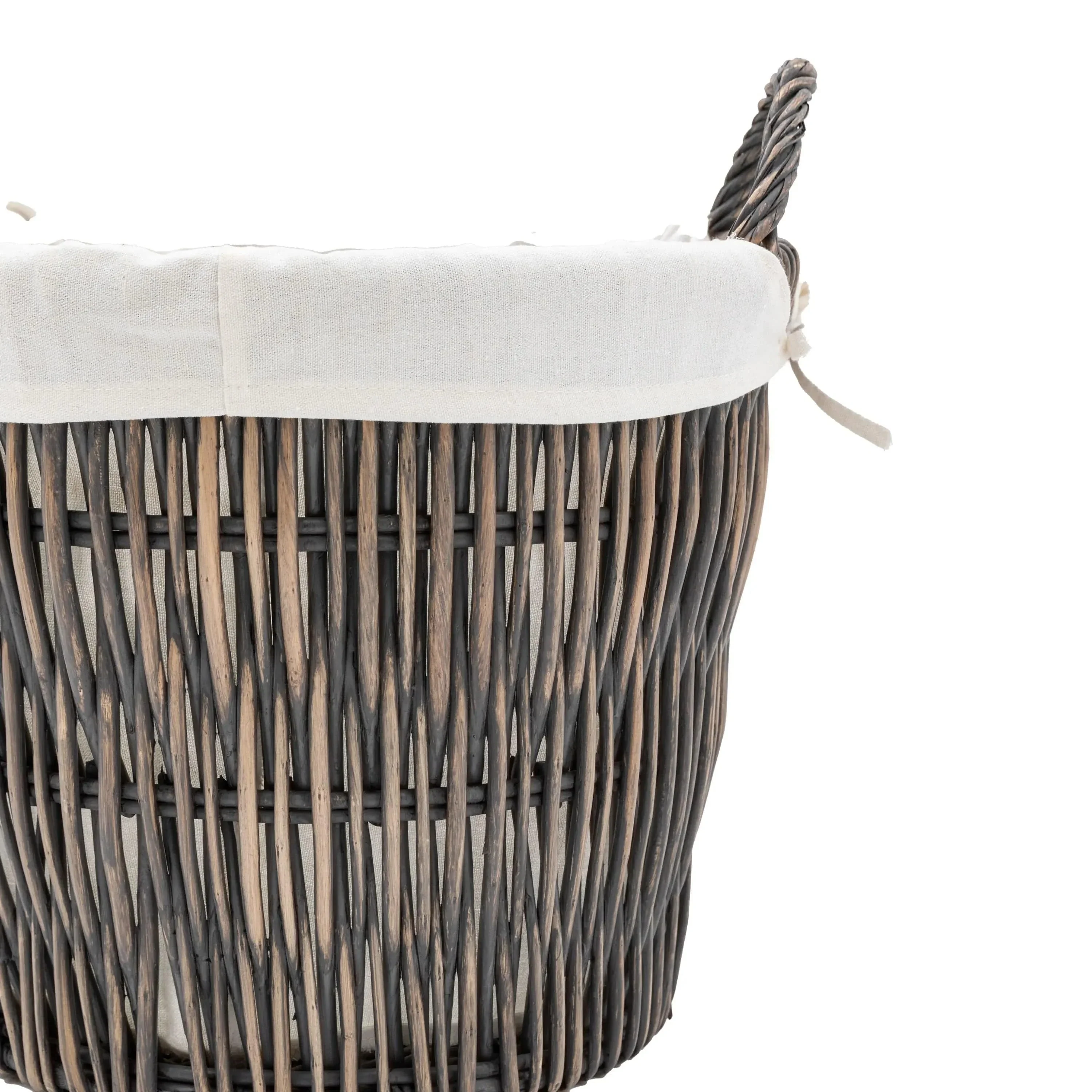 Linen Baskets with Liner Nests Set of 2 - Image 6