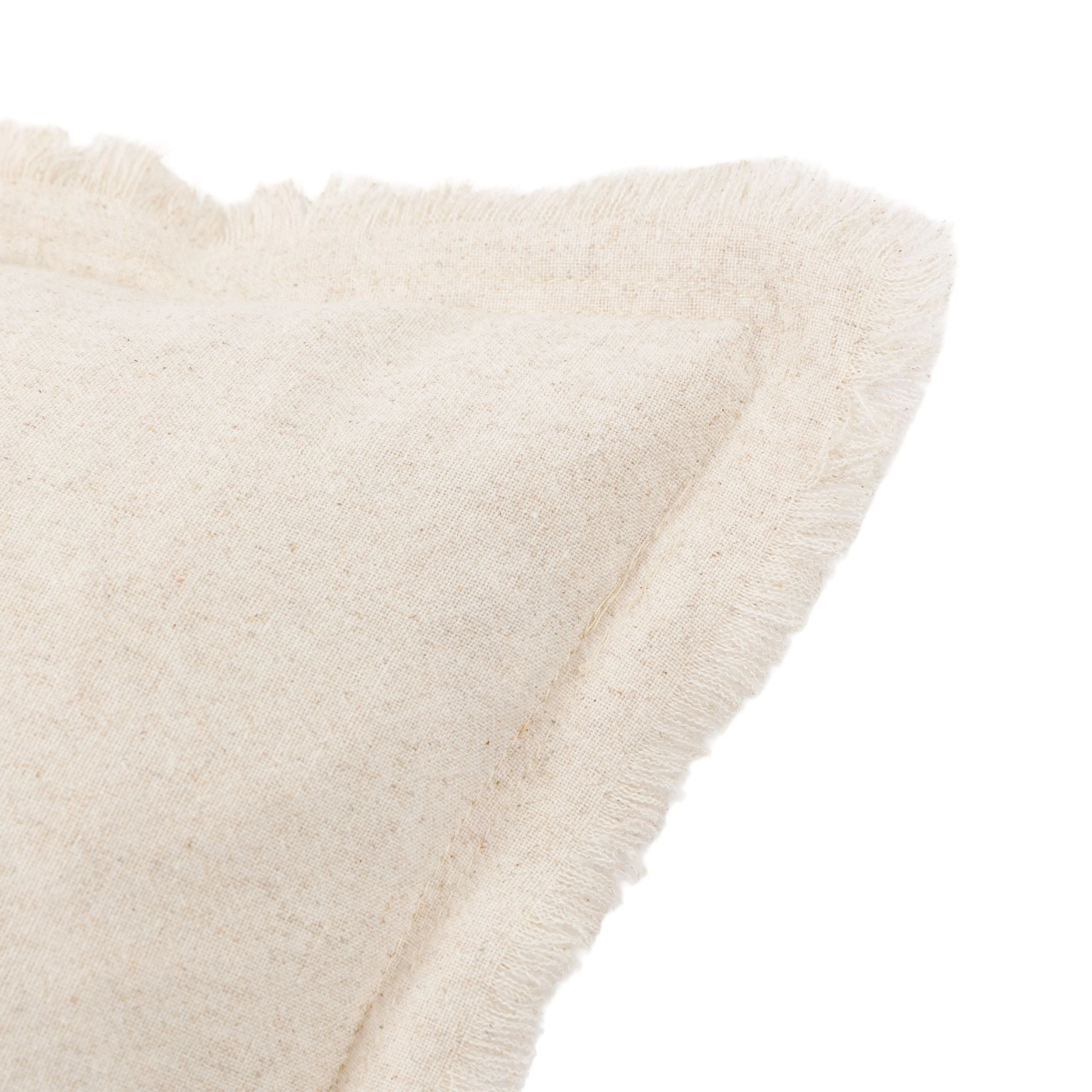 Linen Look Cushion Cream 2pk - Image 7