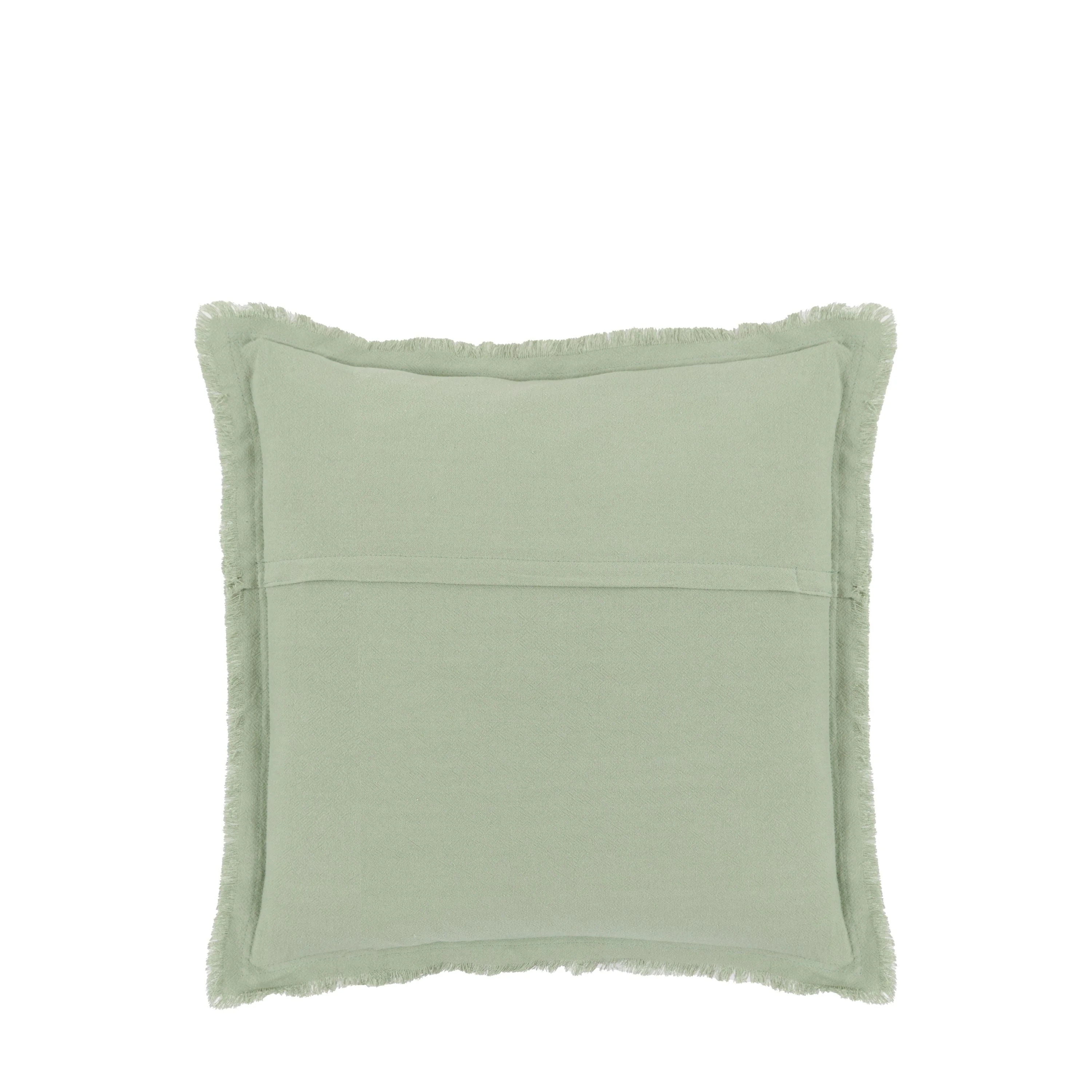Linen Look Cushion Sage 2pk - Image 2