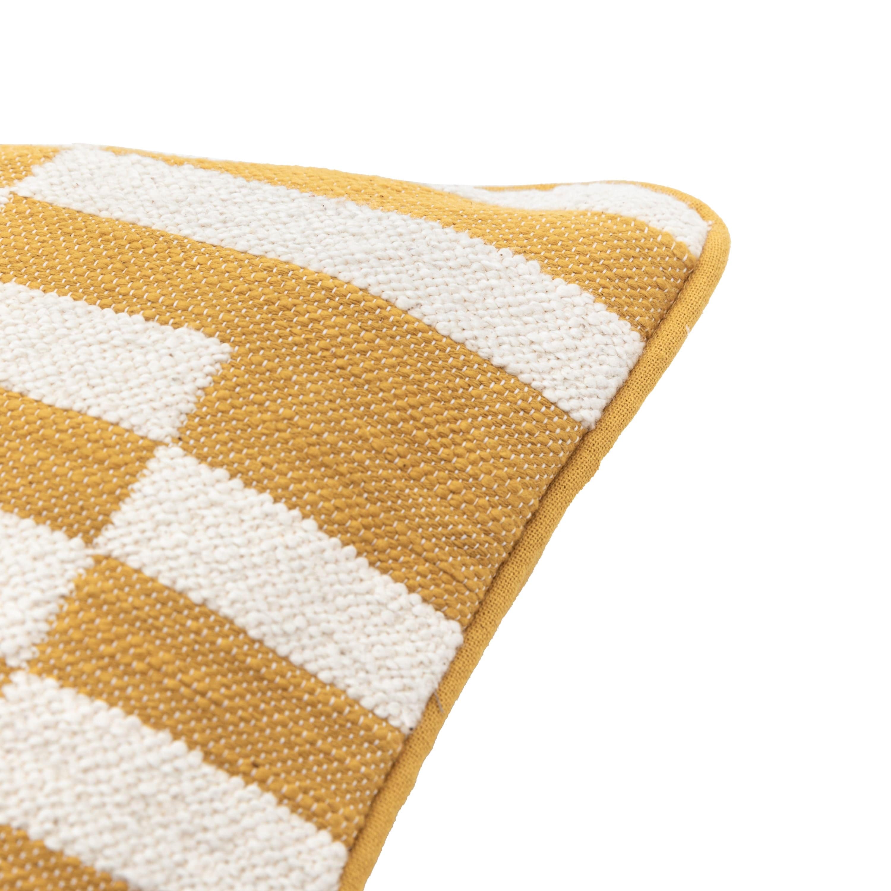 Lohko Woven Cushion Ochre - Image 5