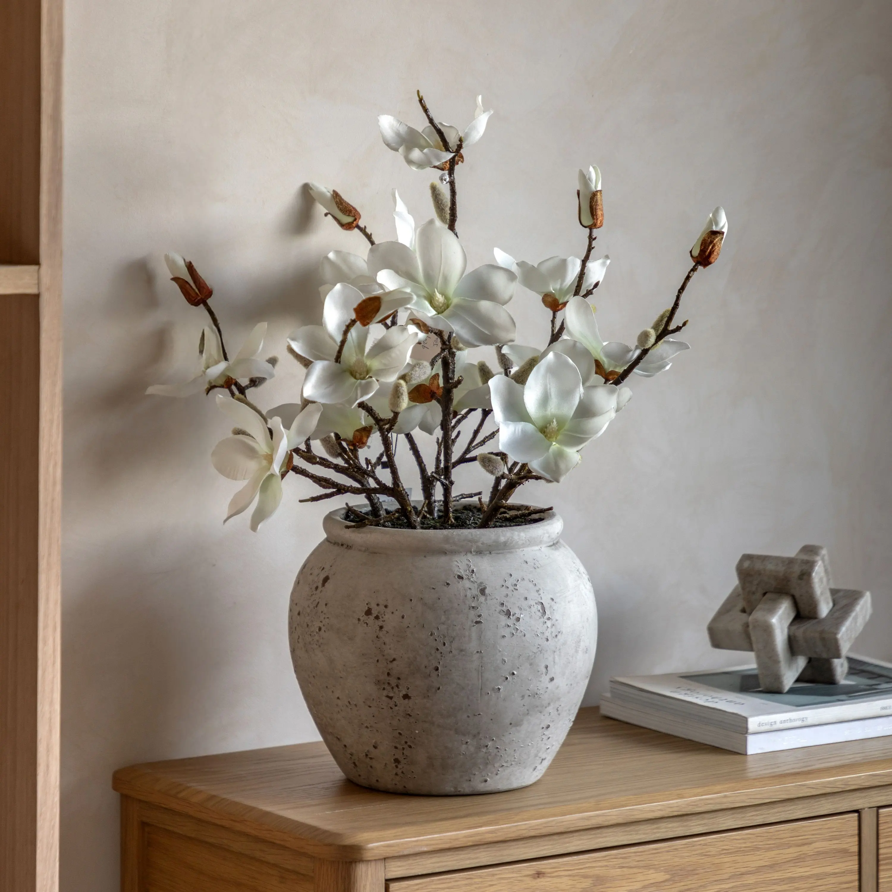 Magnolia Vase Arrangement - Image 2