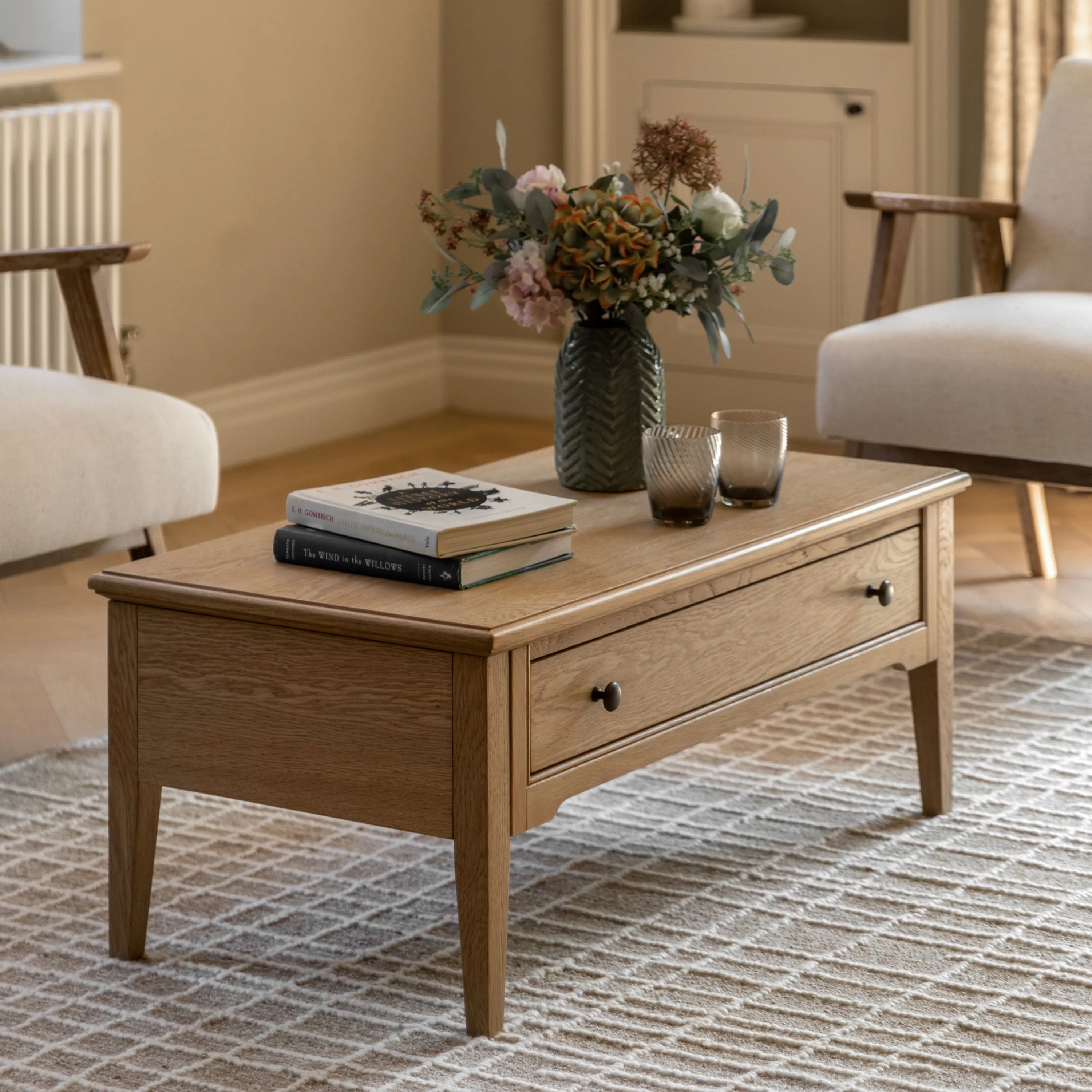 Malvern 1 Drawer Coffee Table