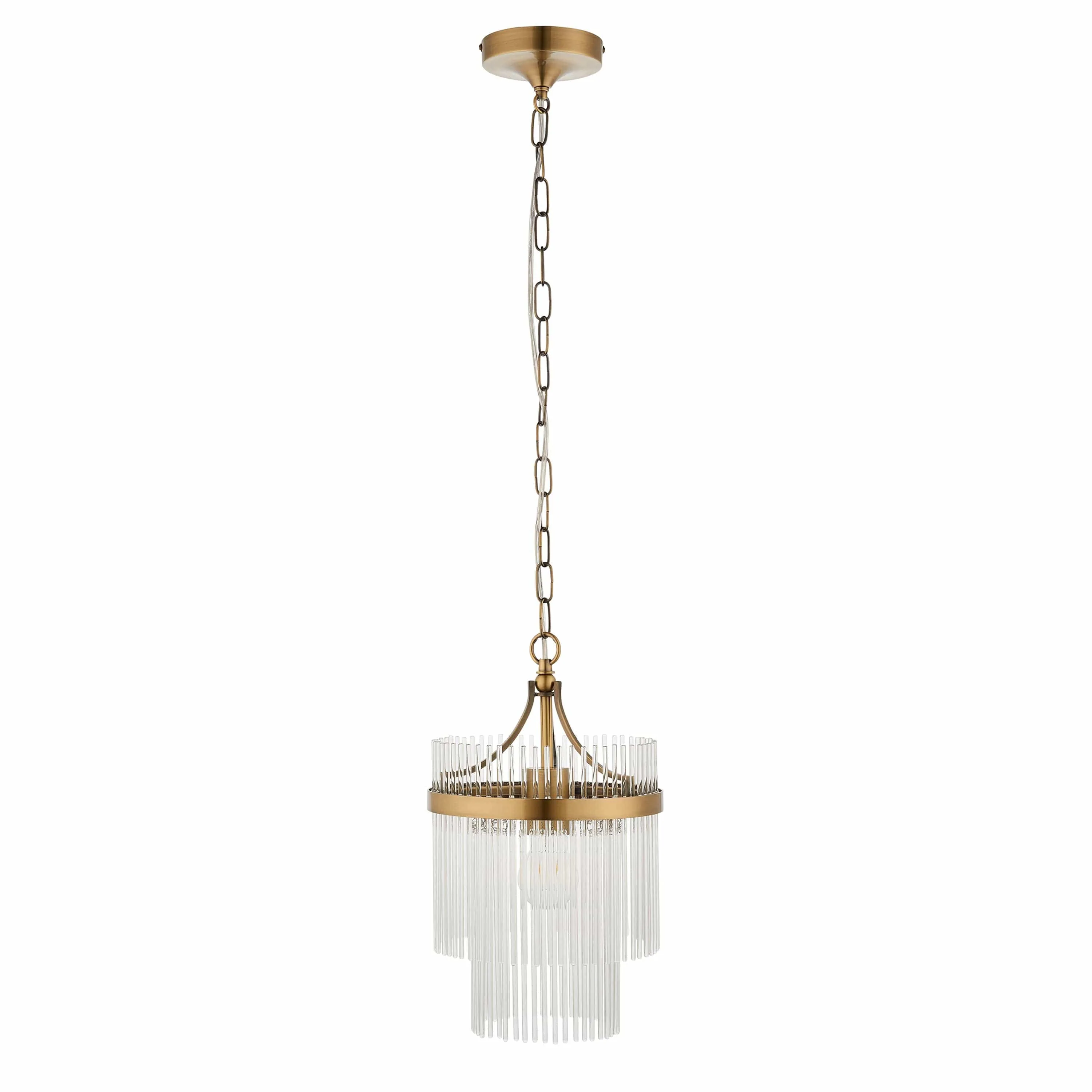 Mariette 1 Pendant Light Antique Brass - Image 10